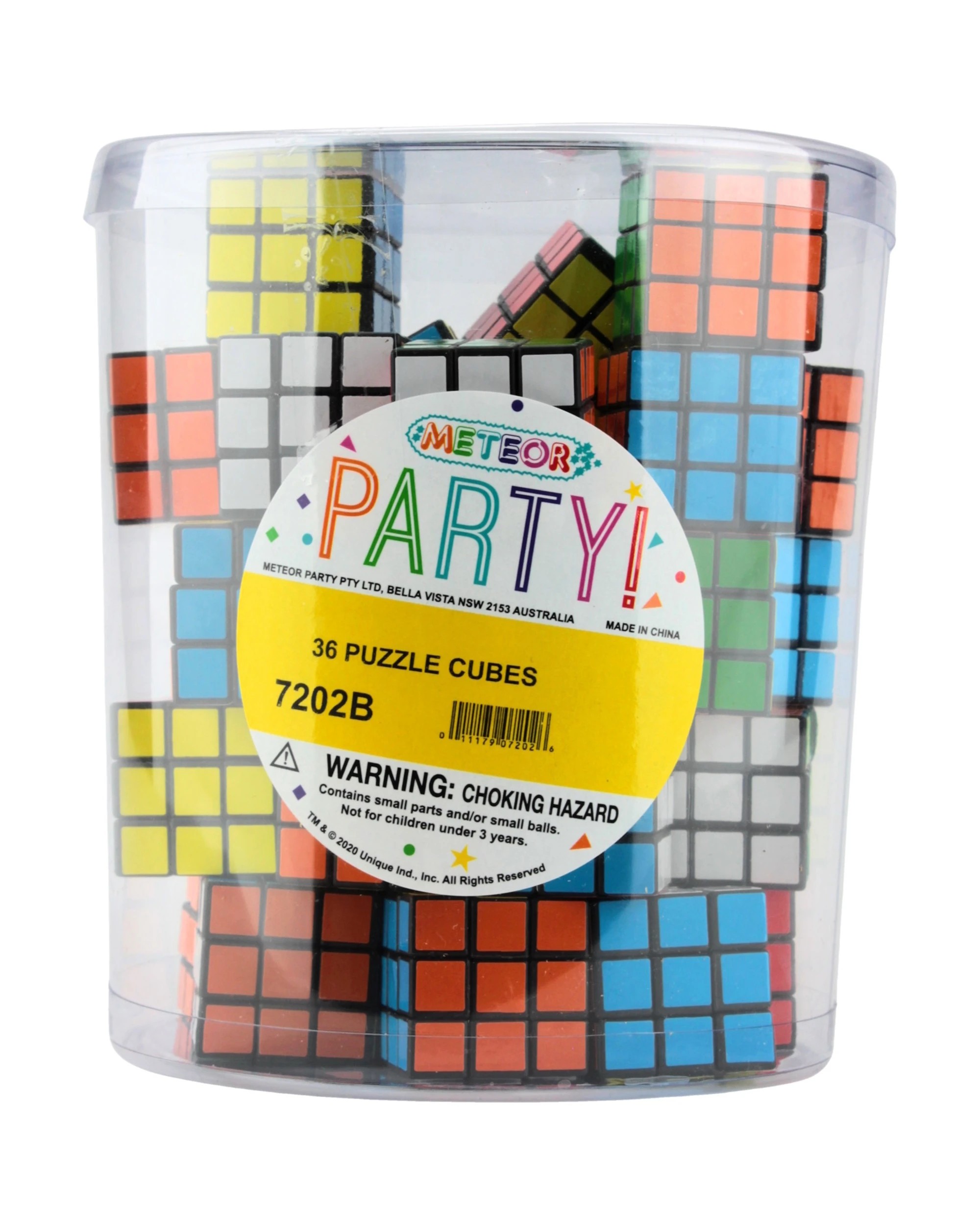 2 Unique Mini Puzzle Cubes Pack of 36, 2 of 2