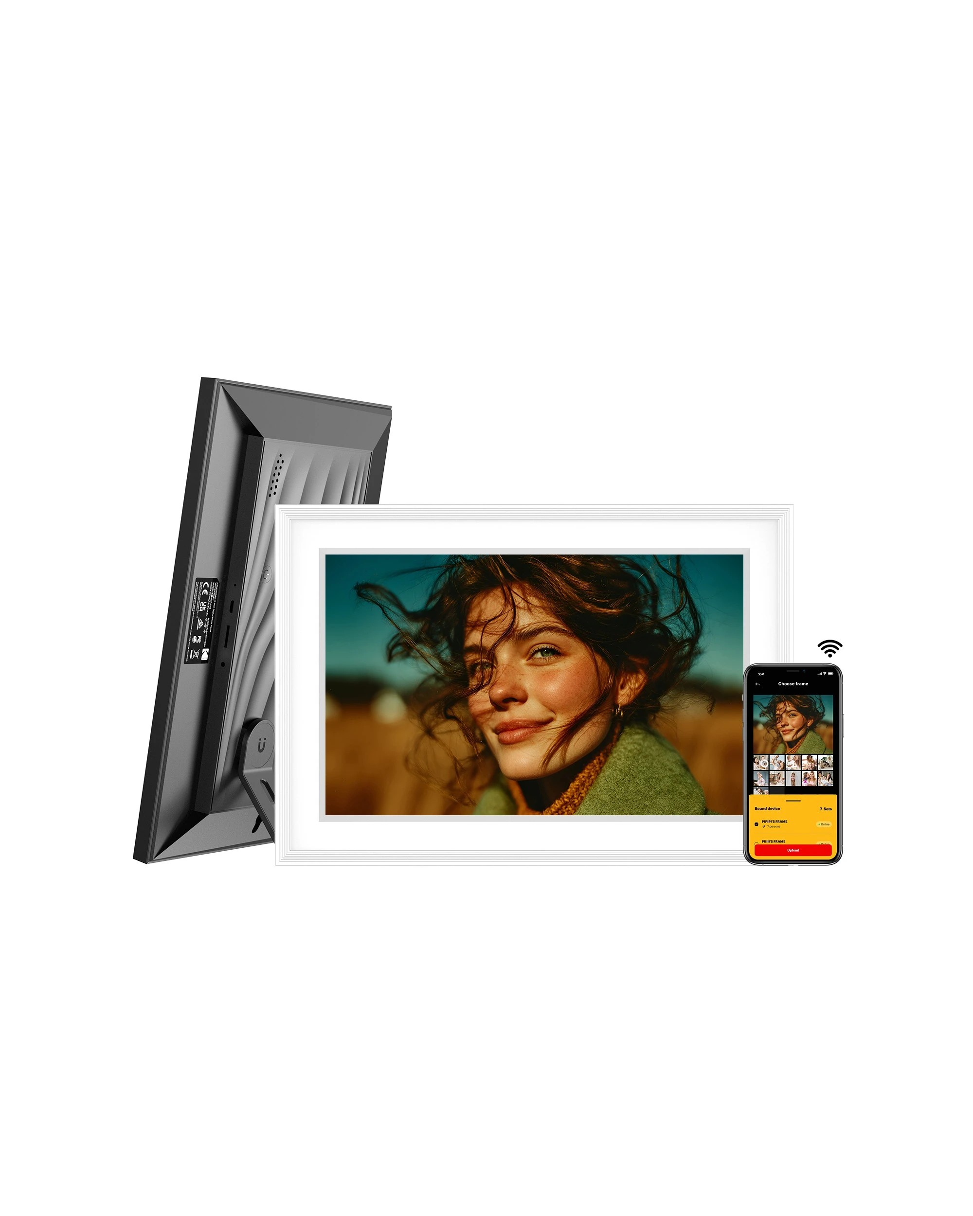 2 Kodak RCF-1018 Bundle 10.1 Inch WiFi Digital Photo Frame 32GB 64GB SD Card, 2 of 9