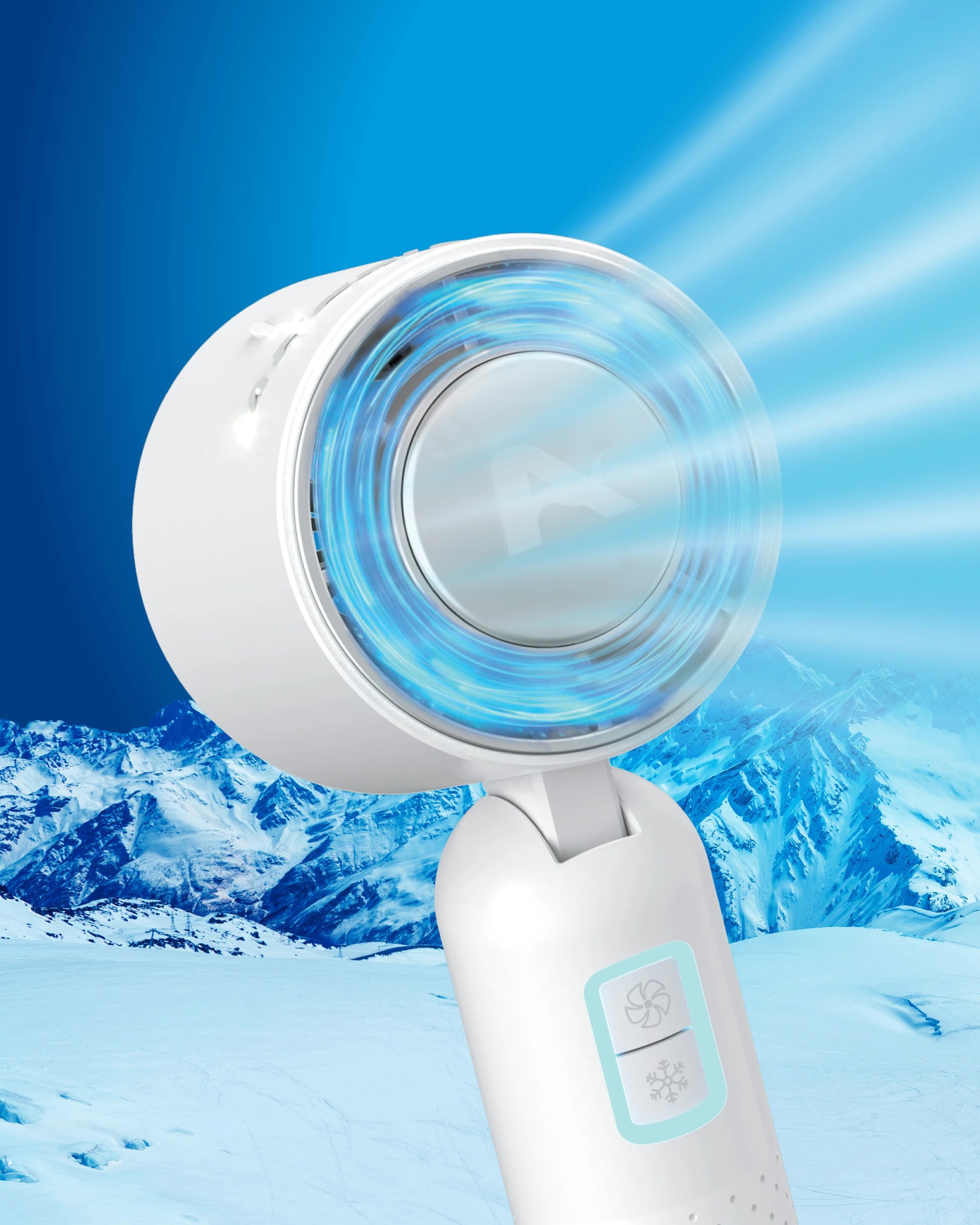 4 Arctic Air Cool Touch Powerful Portable Handheld Fan, 4 of 7