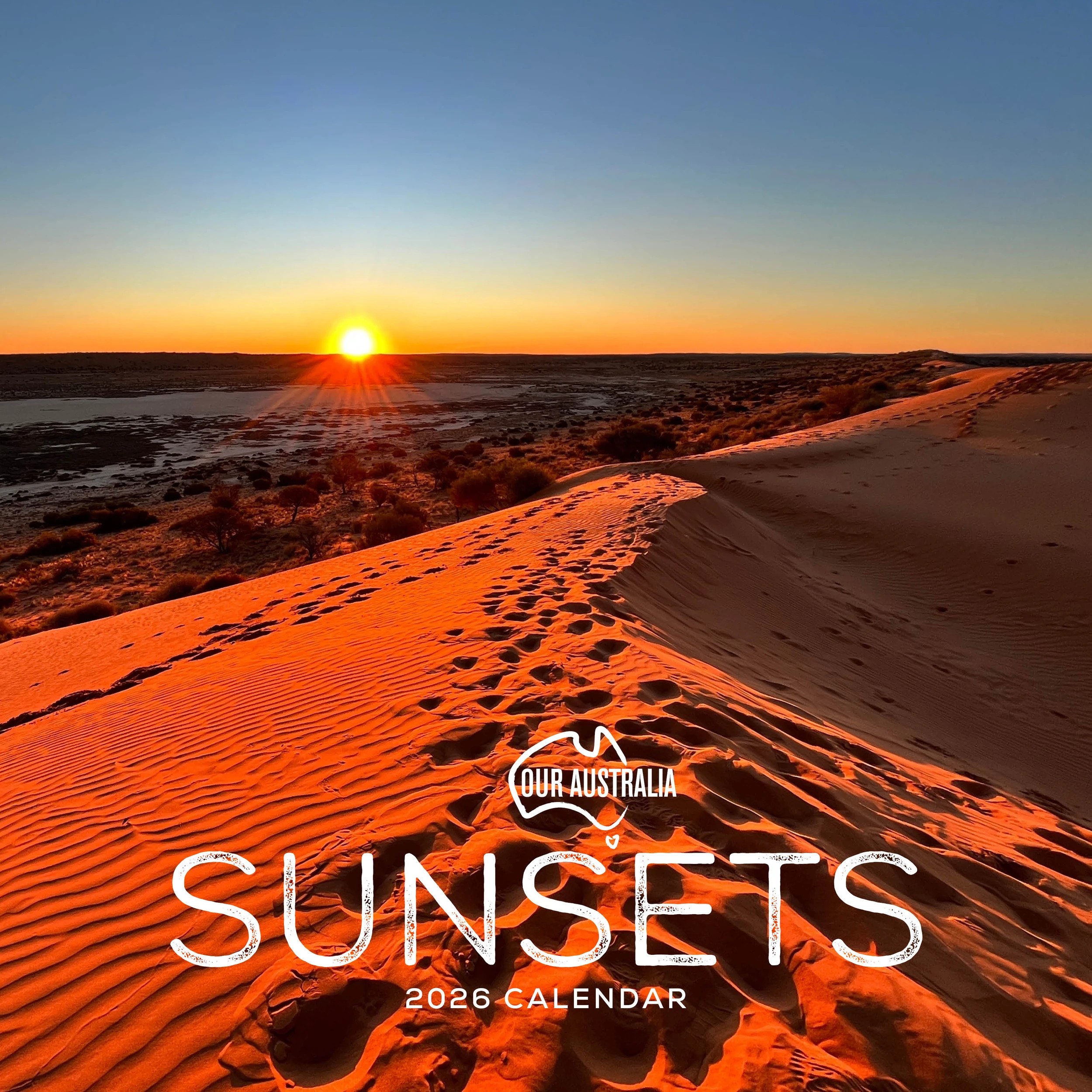 1 Our Australia Sunsets 2026 Calendar, 1 of 1