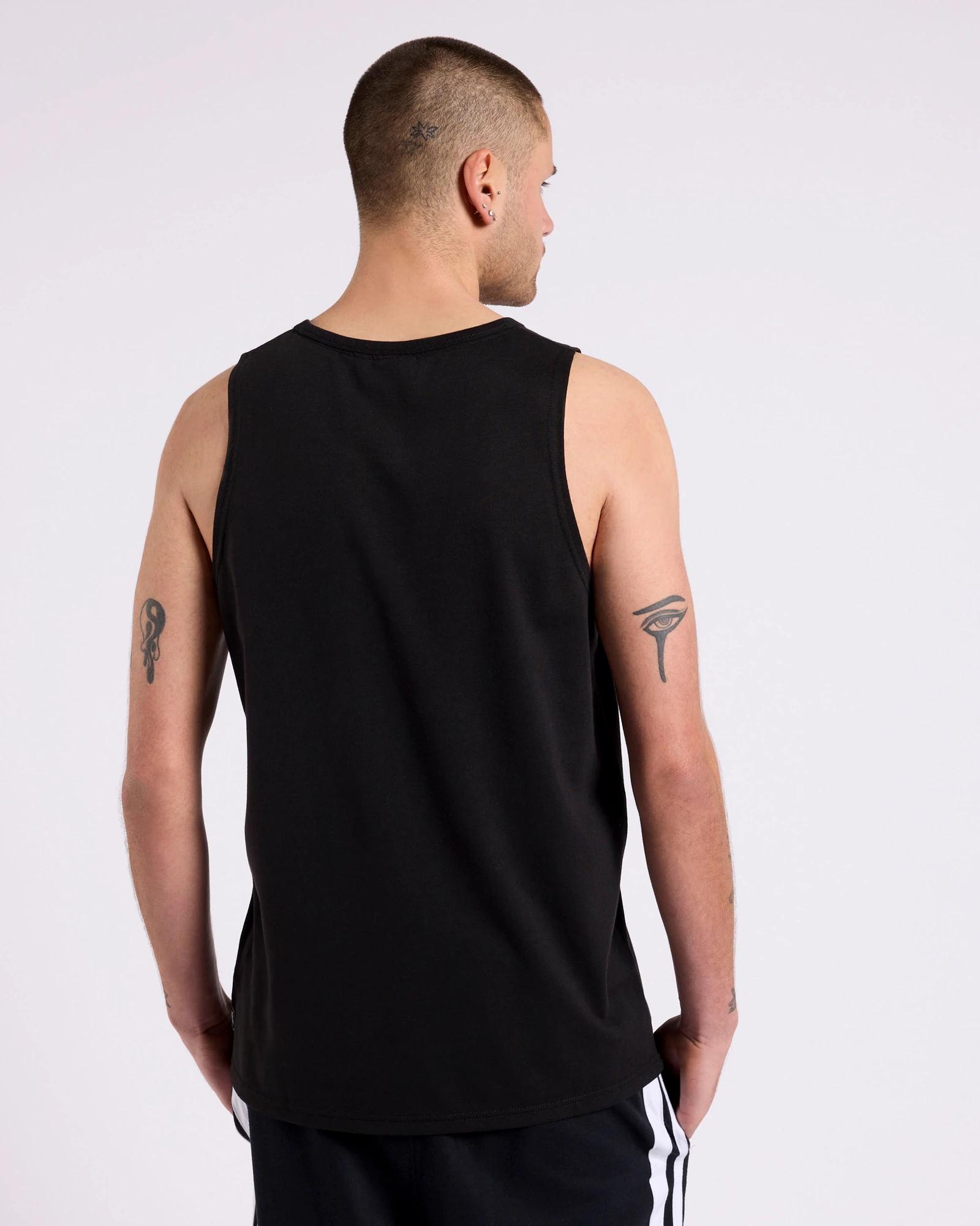 4 Tank Top - Lonsdale London BLACK, 4 of 5