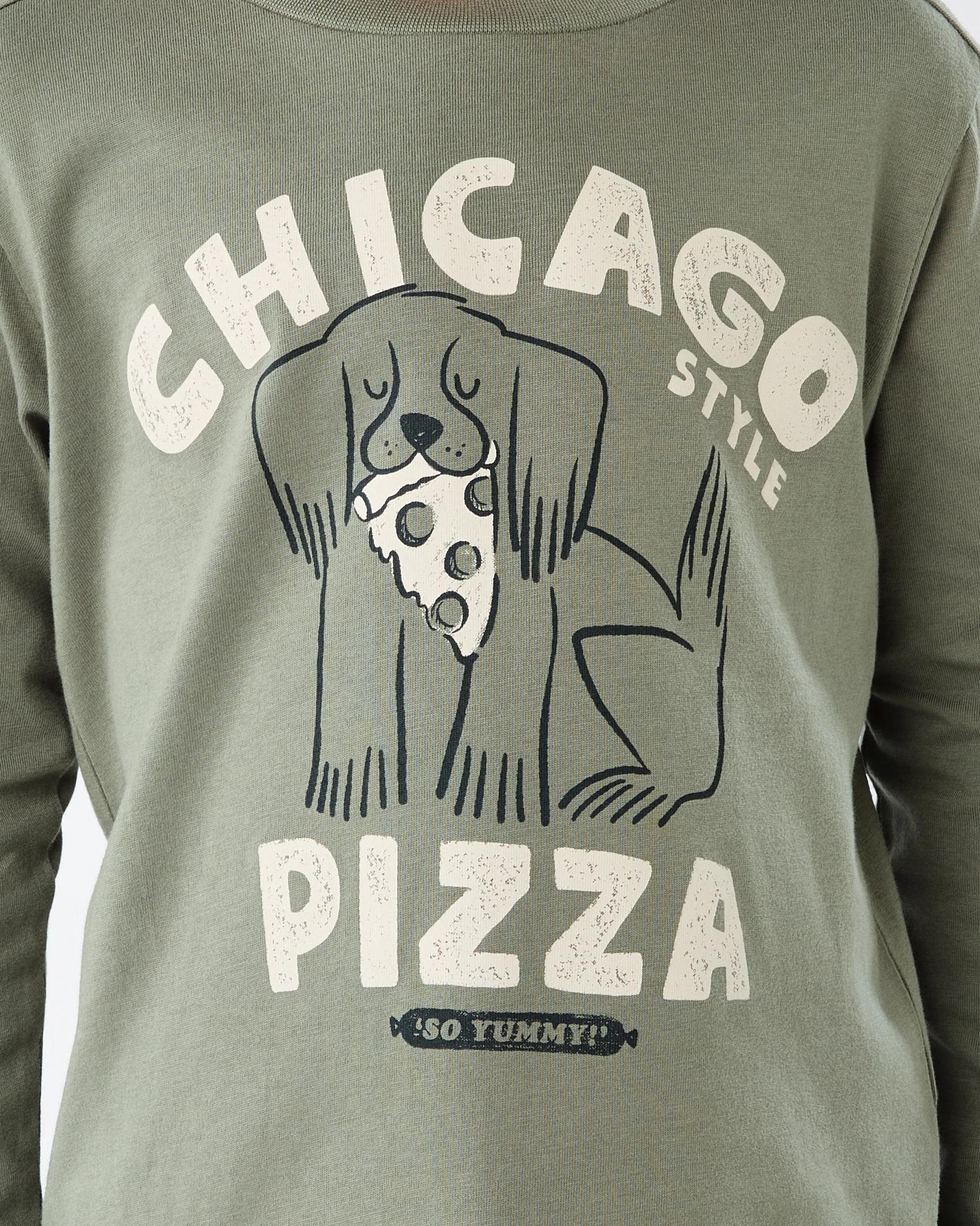 4 Long Sleeve Print T-shirt Grn Dog, 4 of 5