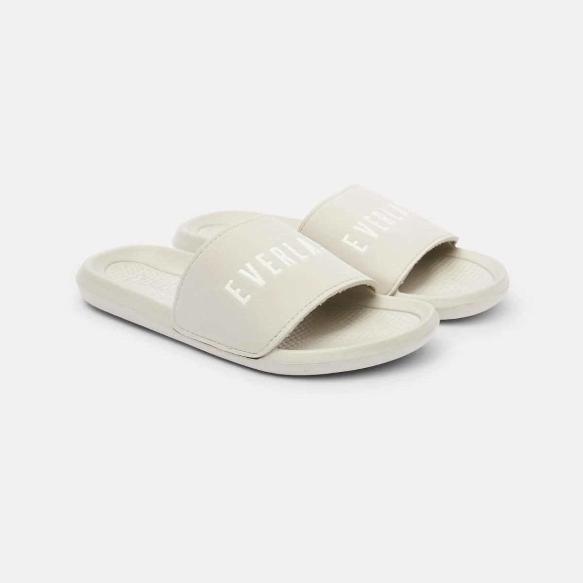 2 Everlast Womens Stirling Slides White Sand, 2 of 3