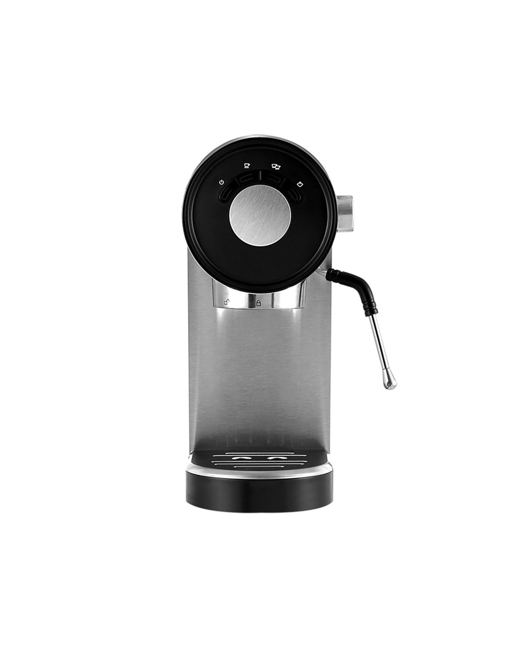 3 Devanti 20 Bar Coffee Machine Espresso Cafe Maker - Silver, 3 of 5