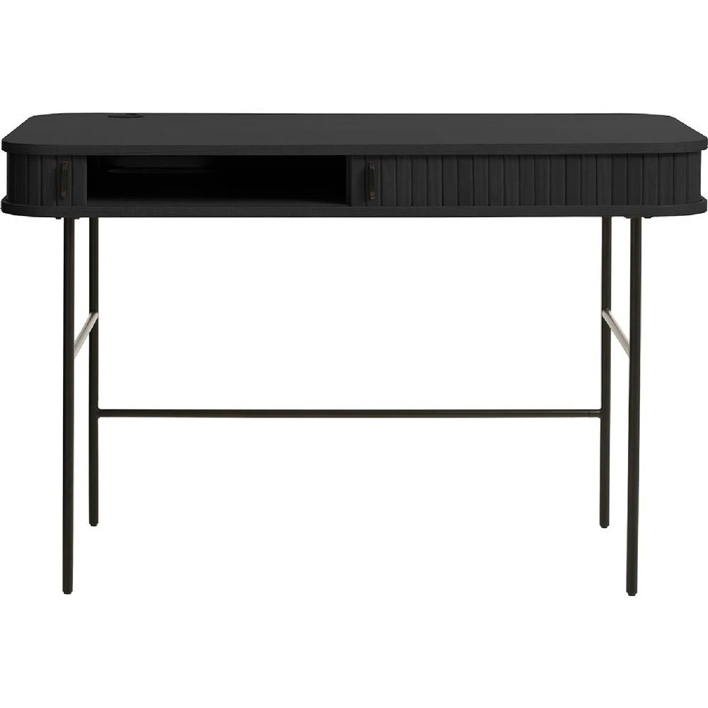 2 Nola Study Desk Black Desks, Tables and Workstations, 2 of 7