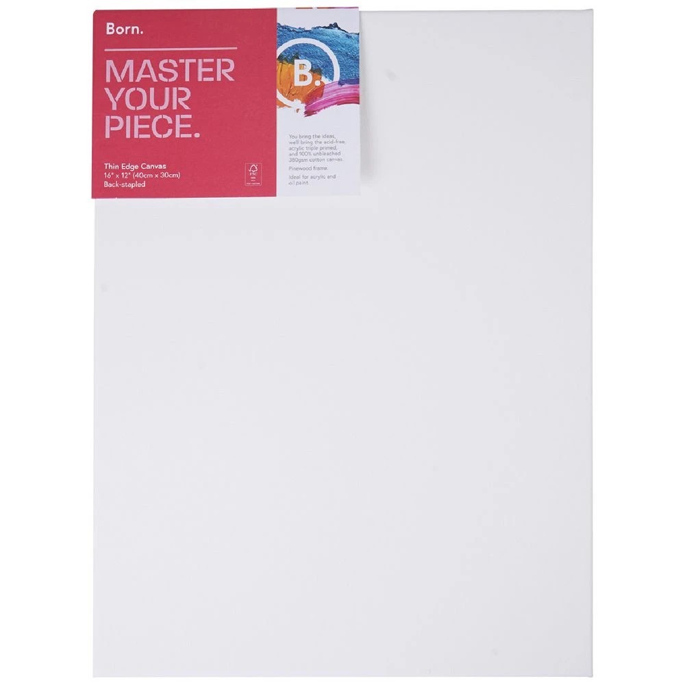 1 Born Thin Canvas 16 x 12", 1 of 5