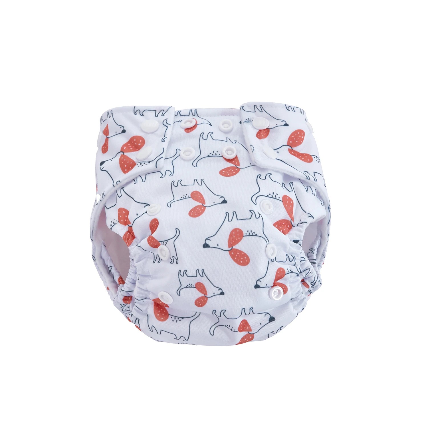 6 Big Softies Reusable Nappy with Insert Absorber - Assorted, 6 of 9