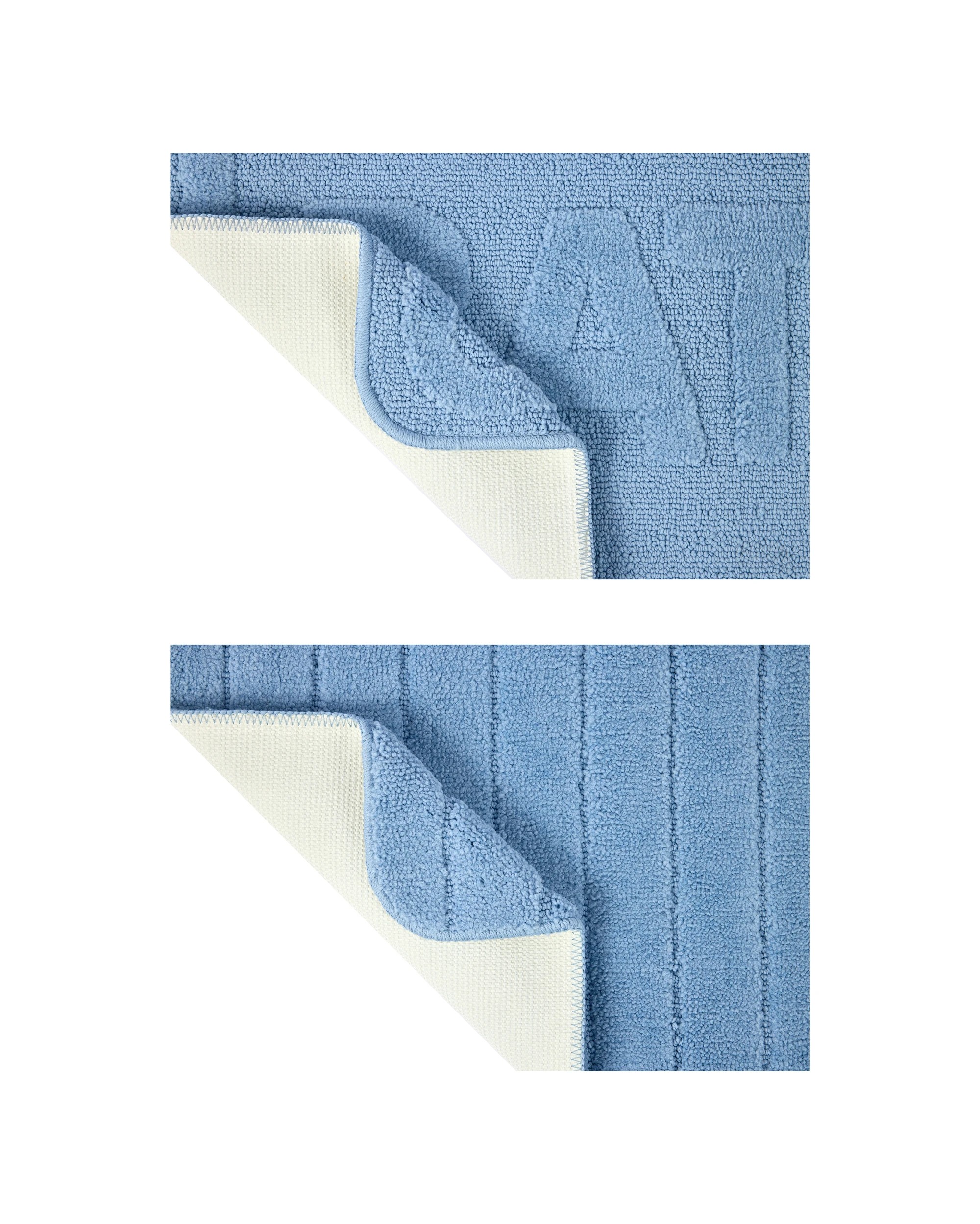 2 Set of 2 Bathmats - Blue, 2 of 5
