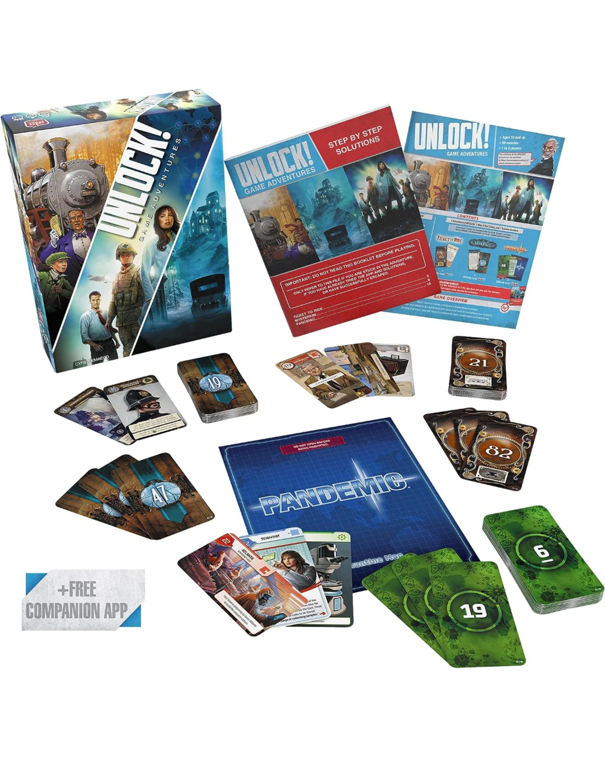 2 Unlock! Game Adventures Card Game, 2 of 3