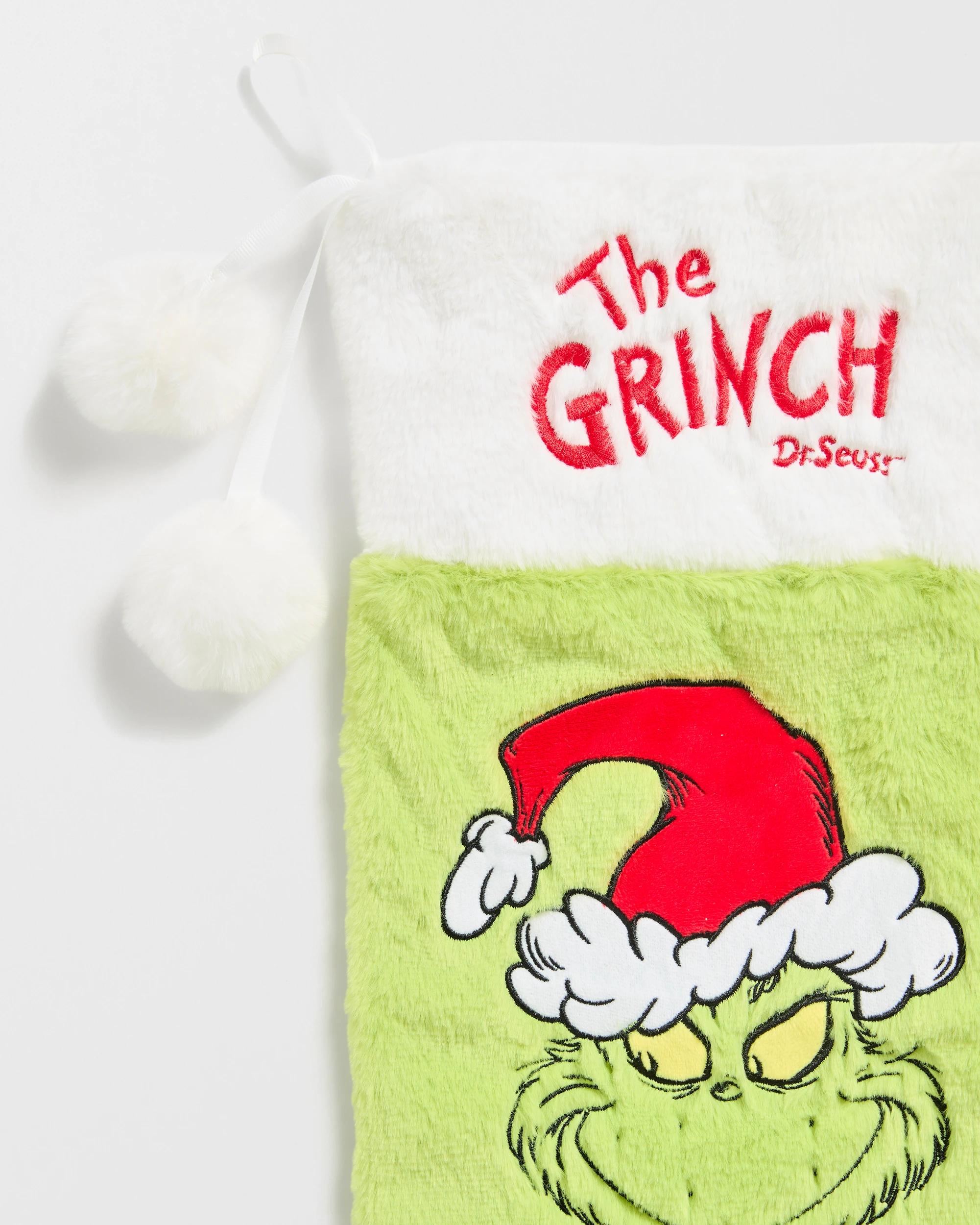 2 Licensed The Grinch Christmas Stockings - Green , 2 of 2