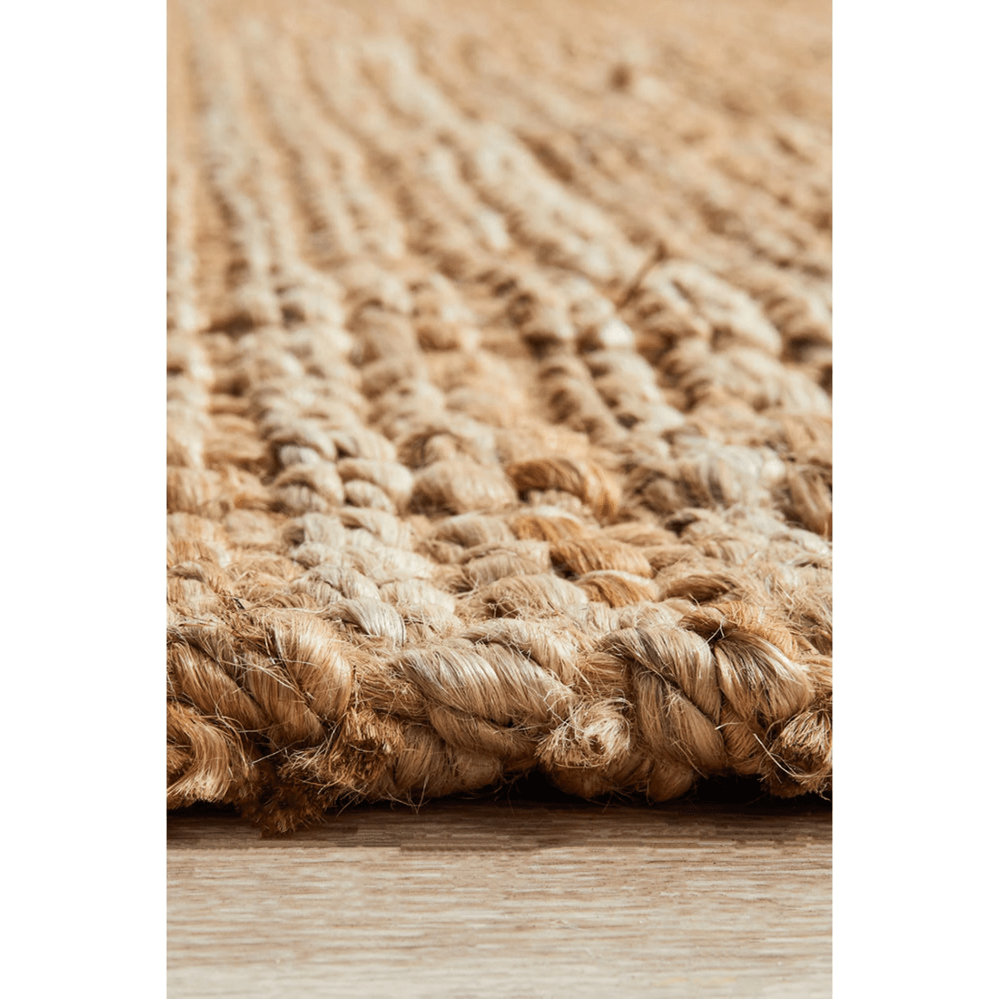 6 Rug Culture Atrium Barker 100% Jute Hand-loomed Rug, Beige, 150 x 220 cm (Reversible) - Beige, 6 of 6