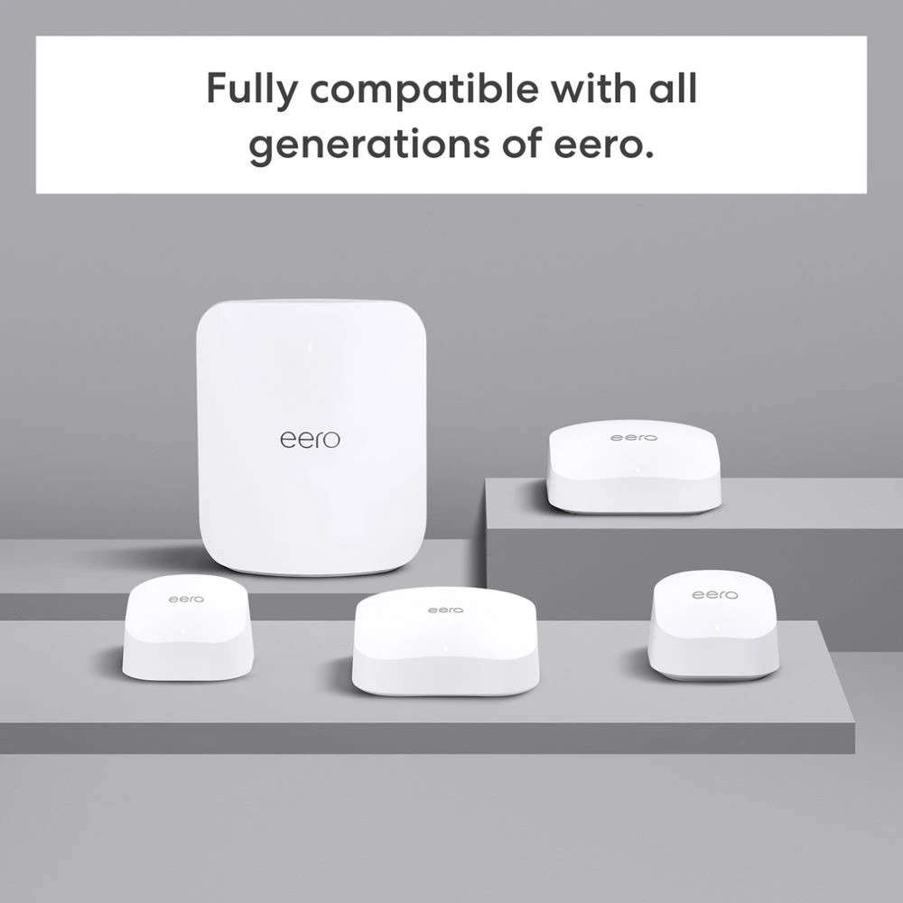 6 Amazon eero 7 Dual-Band Mesh WiFi-7 Router, 6 of 7