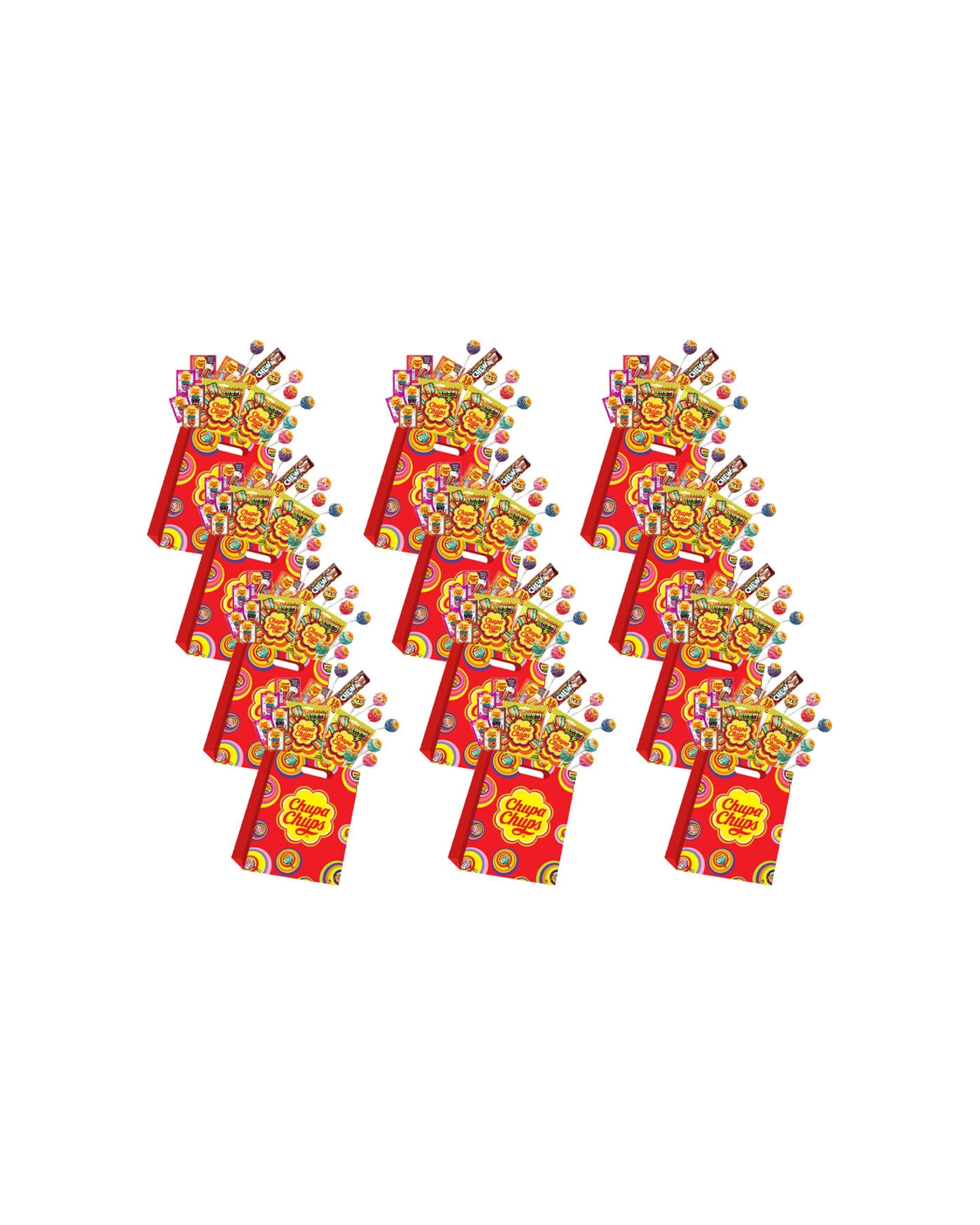 1 Chupa Chups 12PK Chupa Chups Showbag B4 Kids Children Lollipops Sweet Treats Pack - Multi, 1 of 1