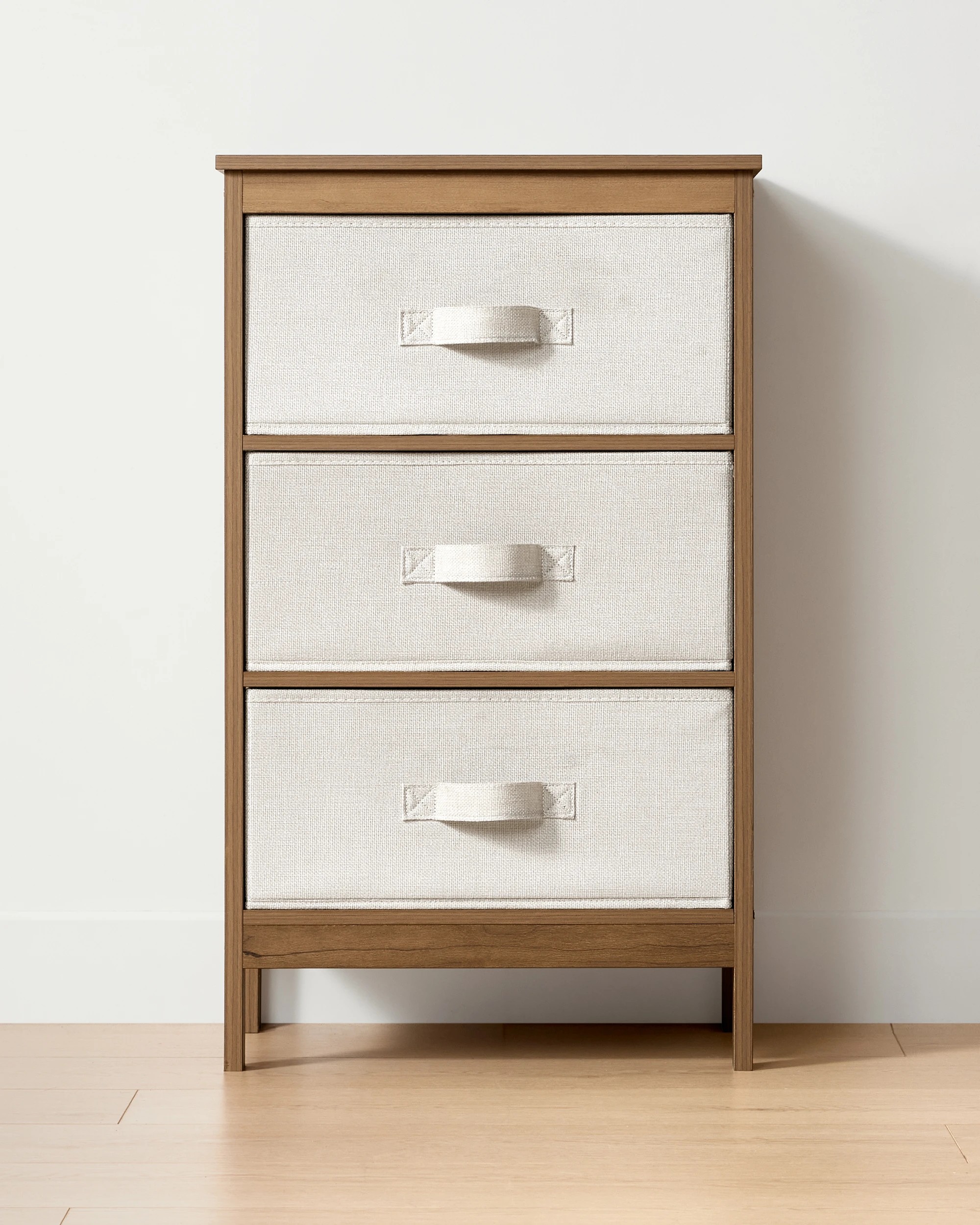 3 3 Drawer Walnut Look Chest, 3 of 7