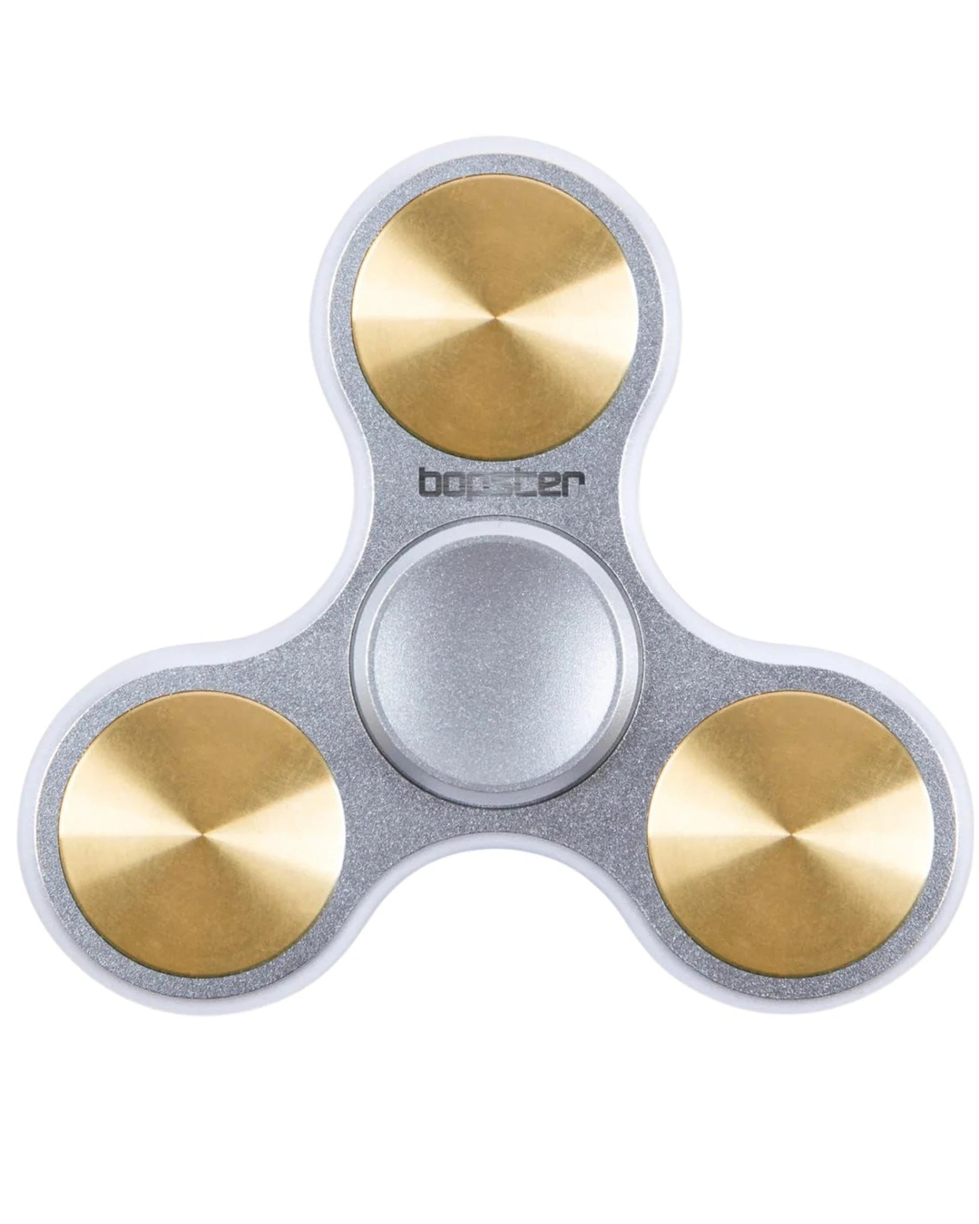 2 Bopster Metal Fidget Spinner - Silver, 2 of 4