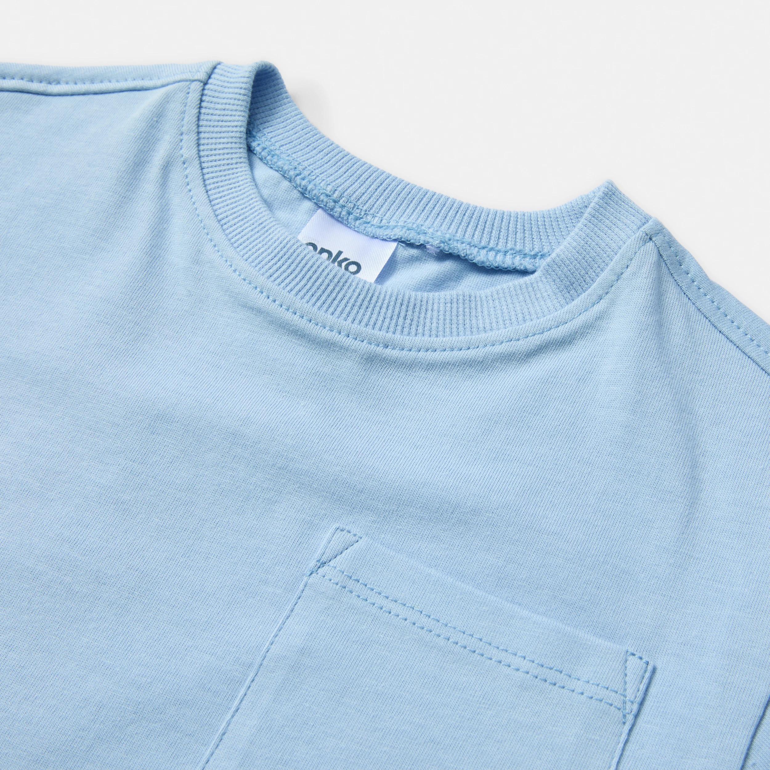 6 3 Pack Short Sleeve T-shirt BLUE STRIPES, 6 of 8