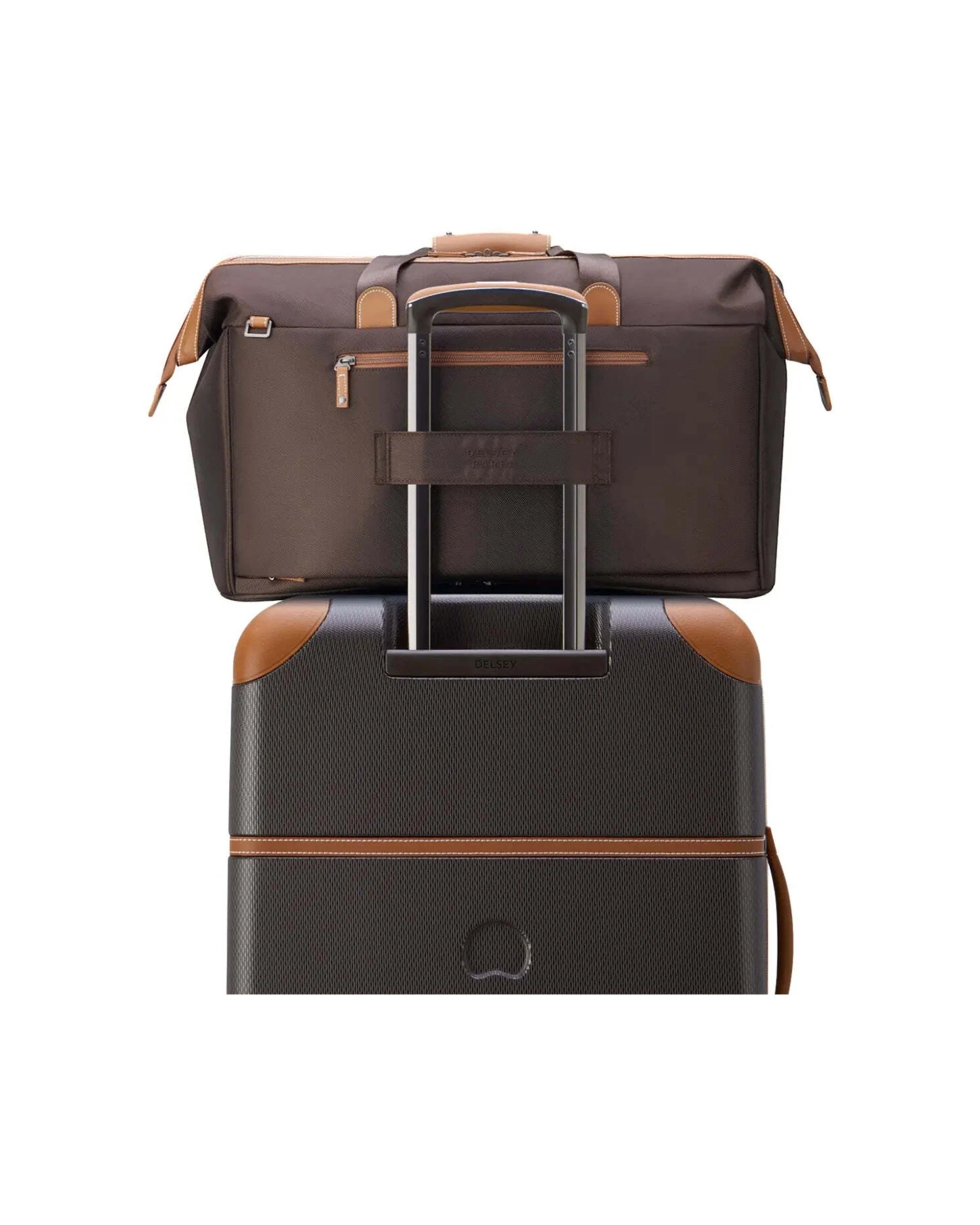 7 Delsey Chatelet Air 2.0 Weekender L Overnight Bag Vacuum Insulated Leakproof - Brown, 7 of 9
