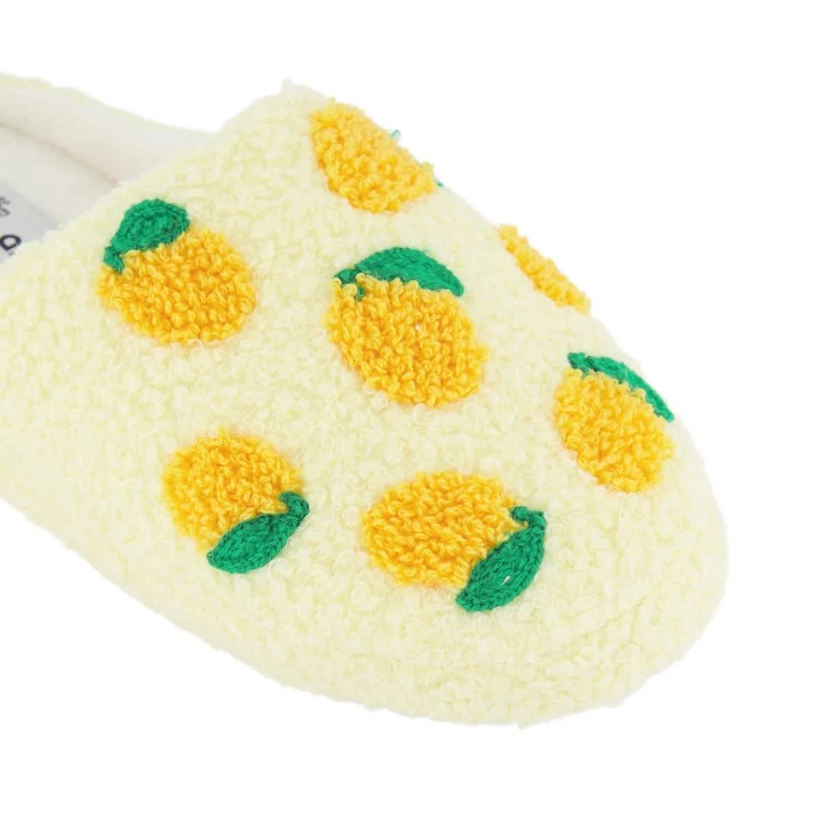 3 Basic Print Scuffs LEMONS, 3 of 3
