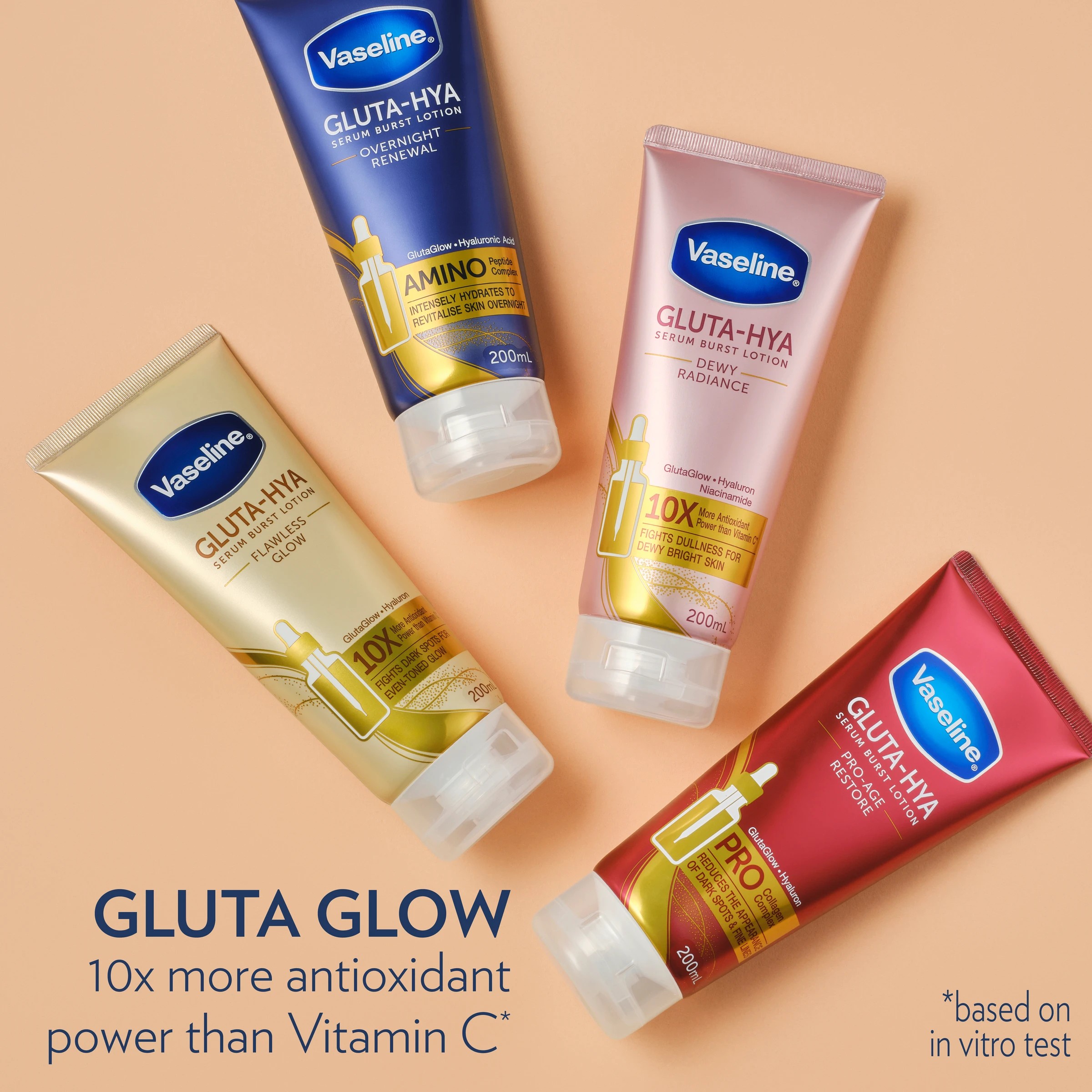 7 Vaseline Gluta-Hya Serum Burst Overnight Renewal Body Lotion 200ml, 7 of 8