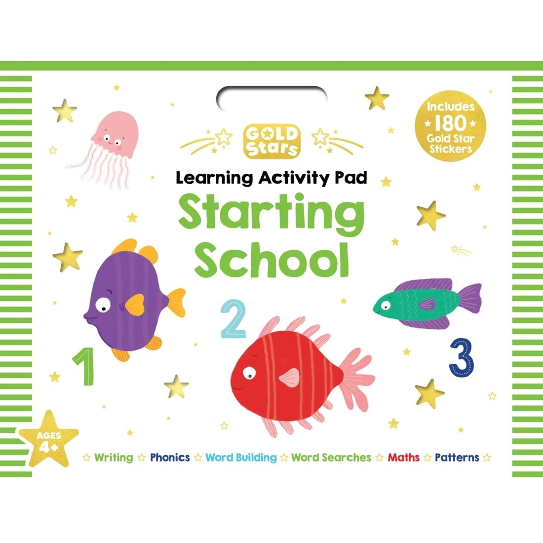 1 Gold Stars: Starting School Learning Activity Pad - Book, 1 of 2
