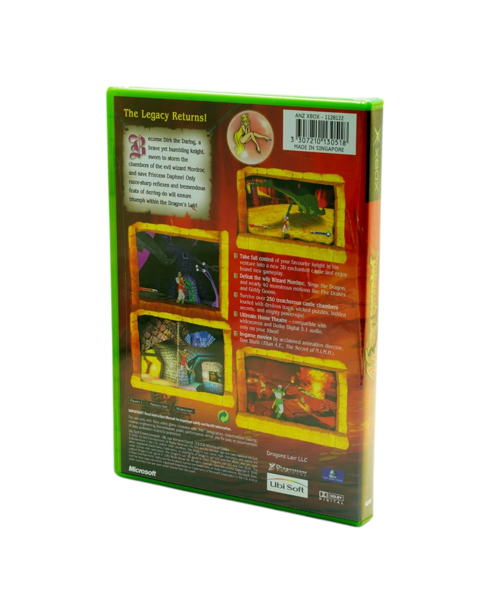 7 Dragon's Lair 3D: Return to the Lair - XBox Original - U.S. Import, 7 of 7