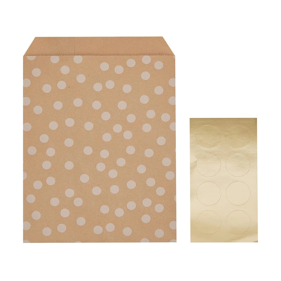 3 8 Pack Polka Dot Loot Bags, 3 of 8