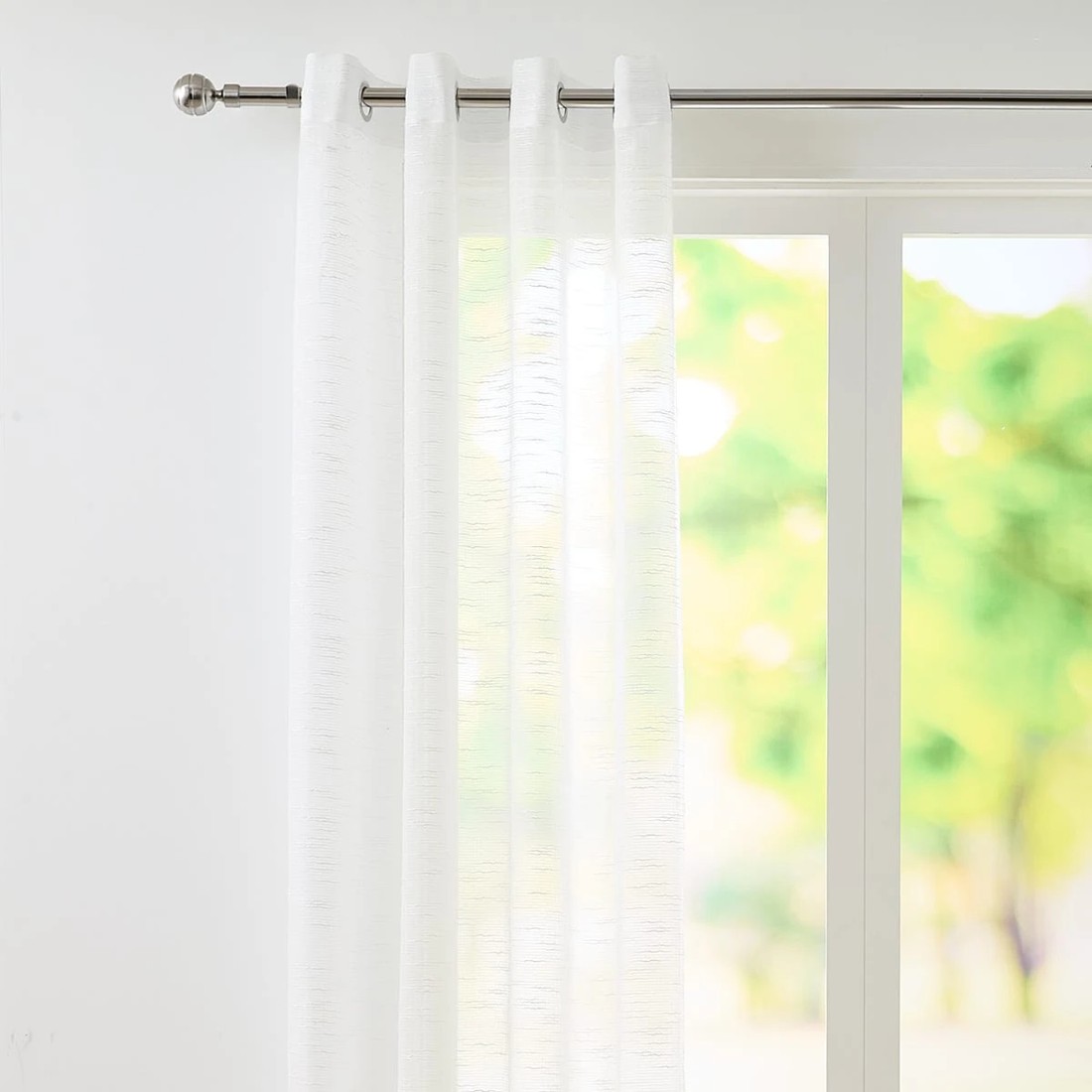 2 Rome Curtain - White, 2 of 5