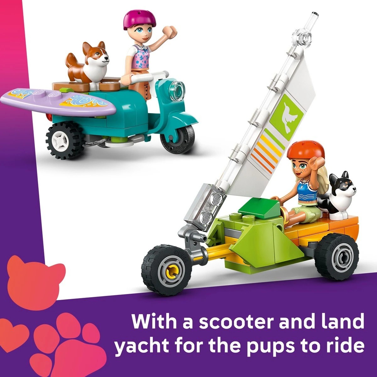 6 LEGO Friends Surfing Dogs and Scooter Adventure 42641, 6 of 10