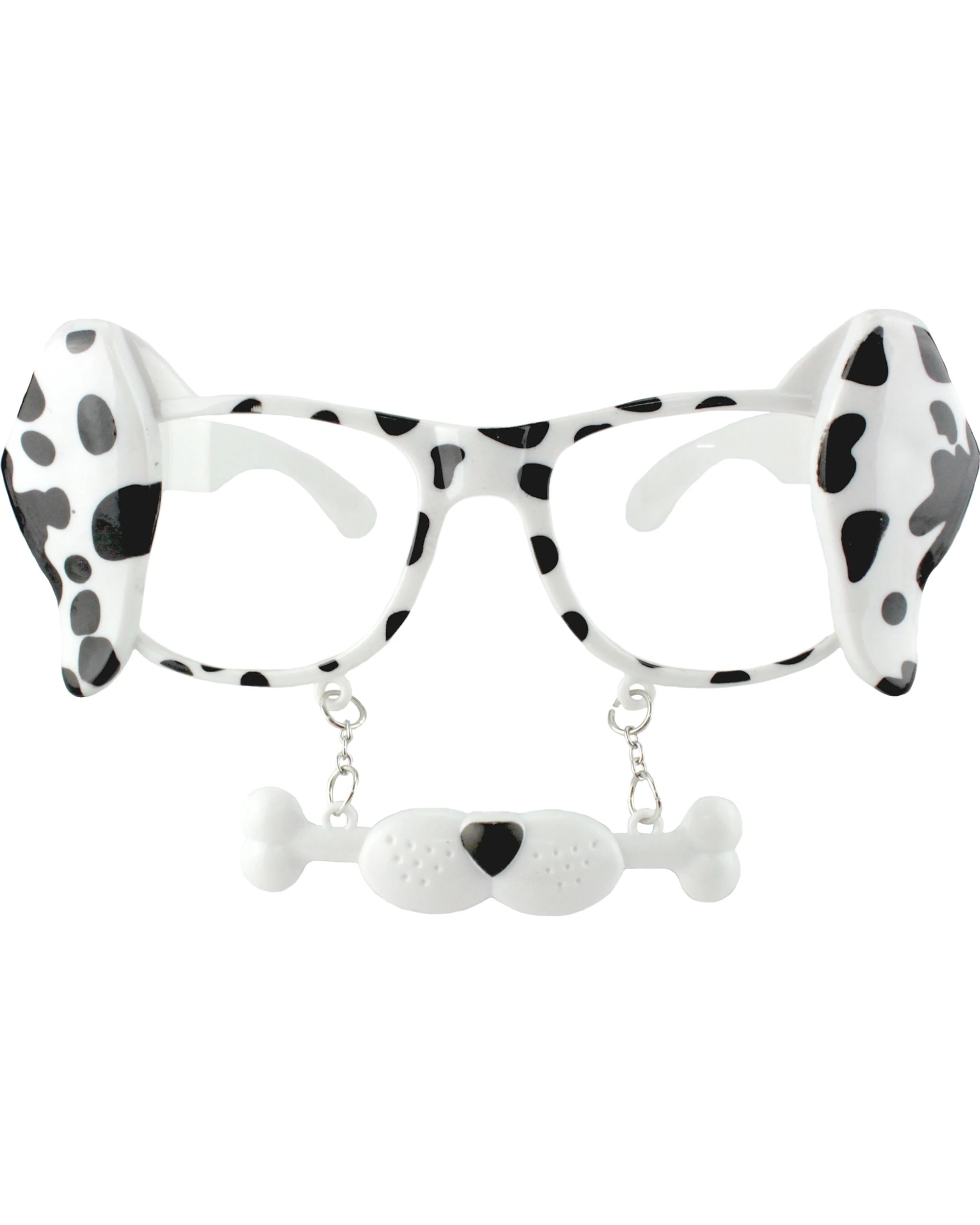 1 JD Party Dalmatian Novelty Party Glasses - One Size - Pattern, 1 of 3