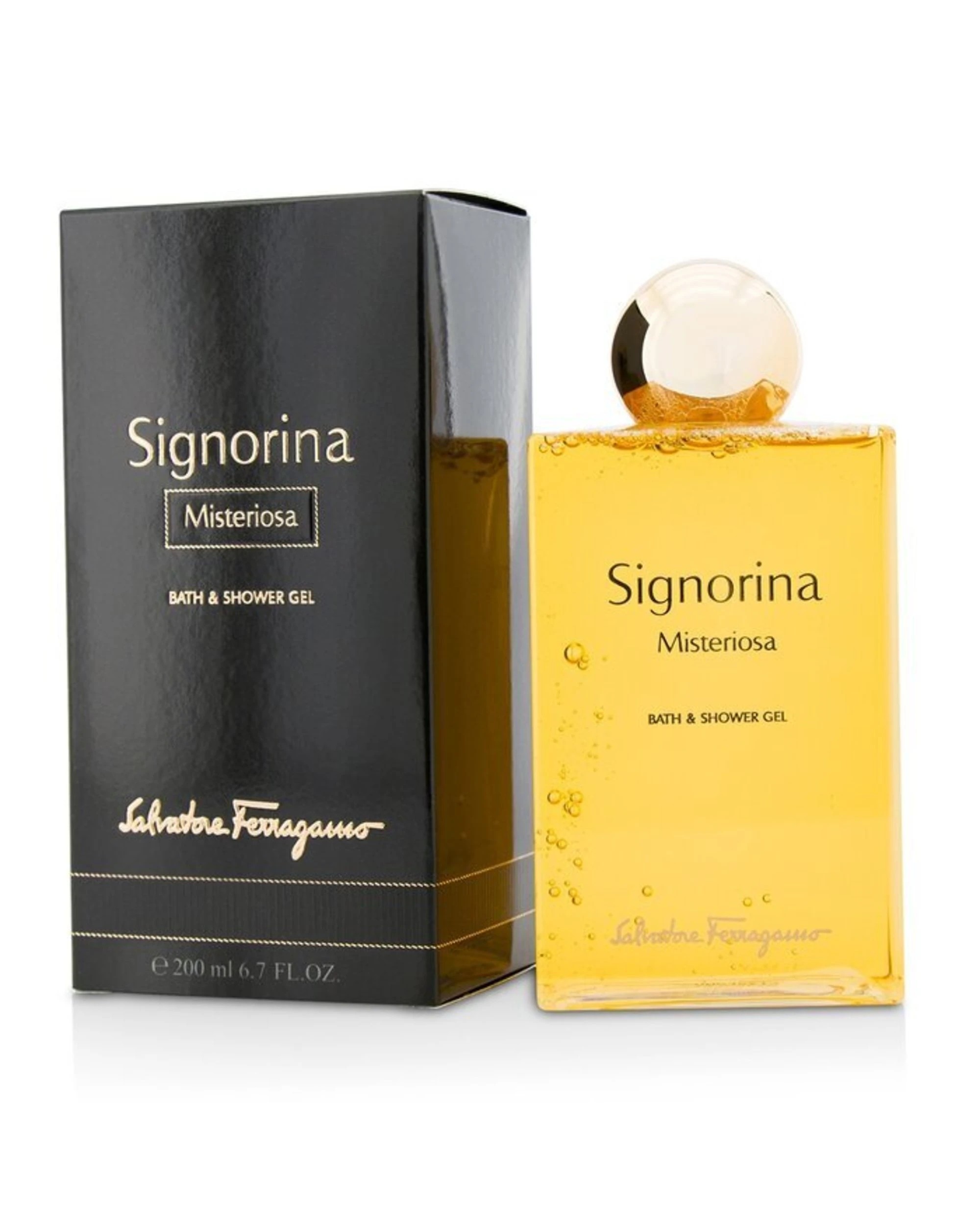 1 Salvatore Ferragamo Signorina Misteriosa Bath & Shower Gel 200ml/6.7oz, 1 of 3