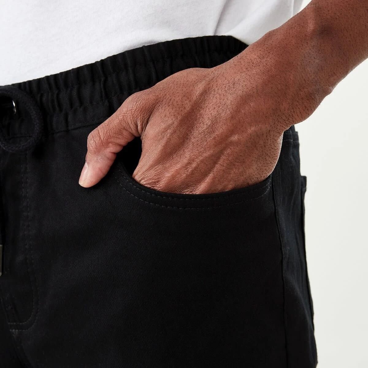 5 Knit Jogger Pants BLACK, 5 of 7