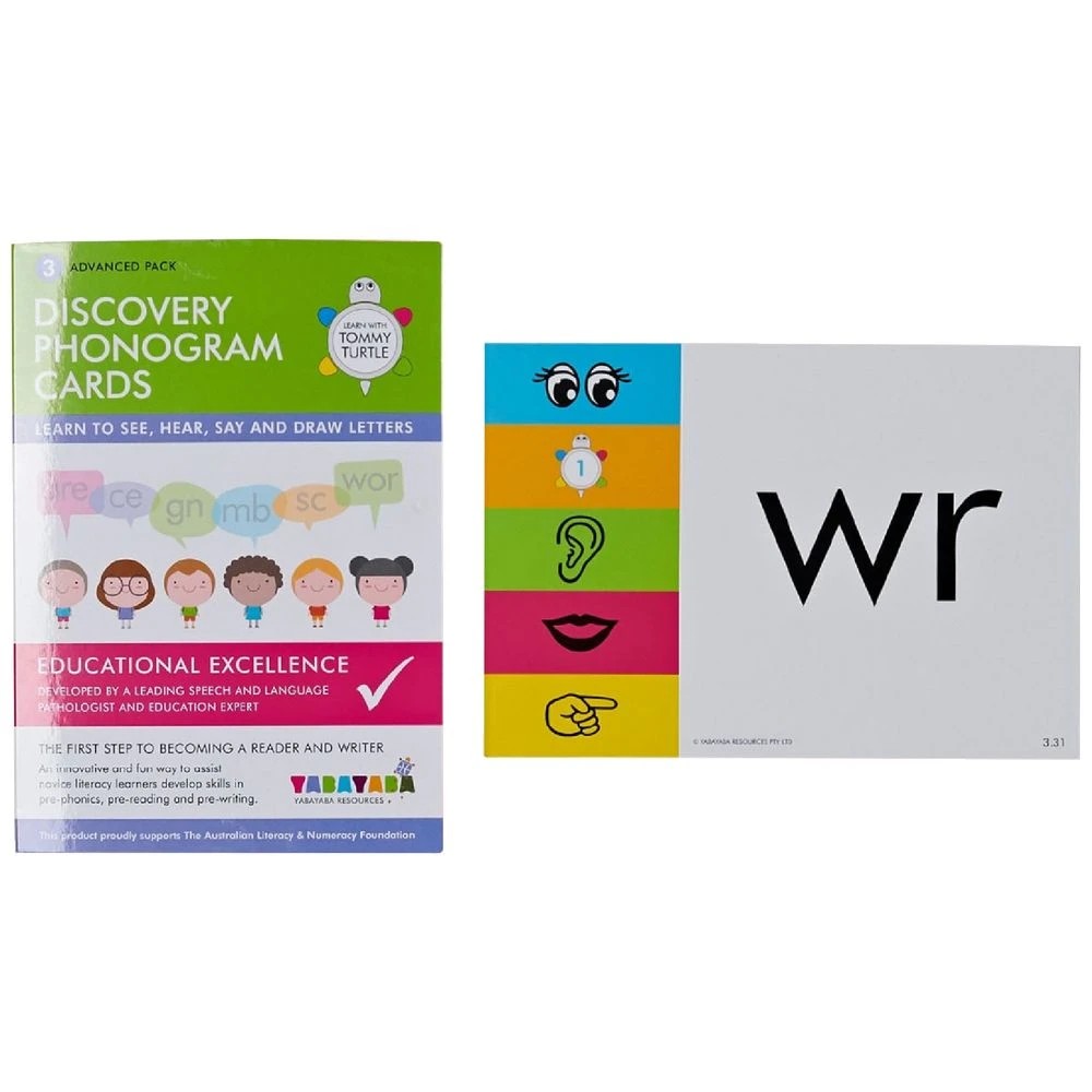 1 Yabayaba Discovery Phonogram Cards Advanced 3 Pack, 1 of 1