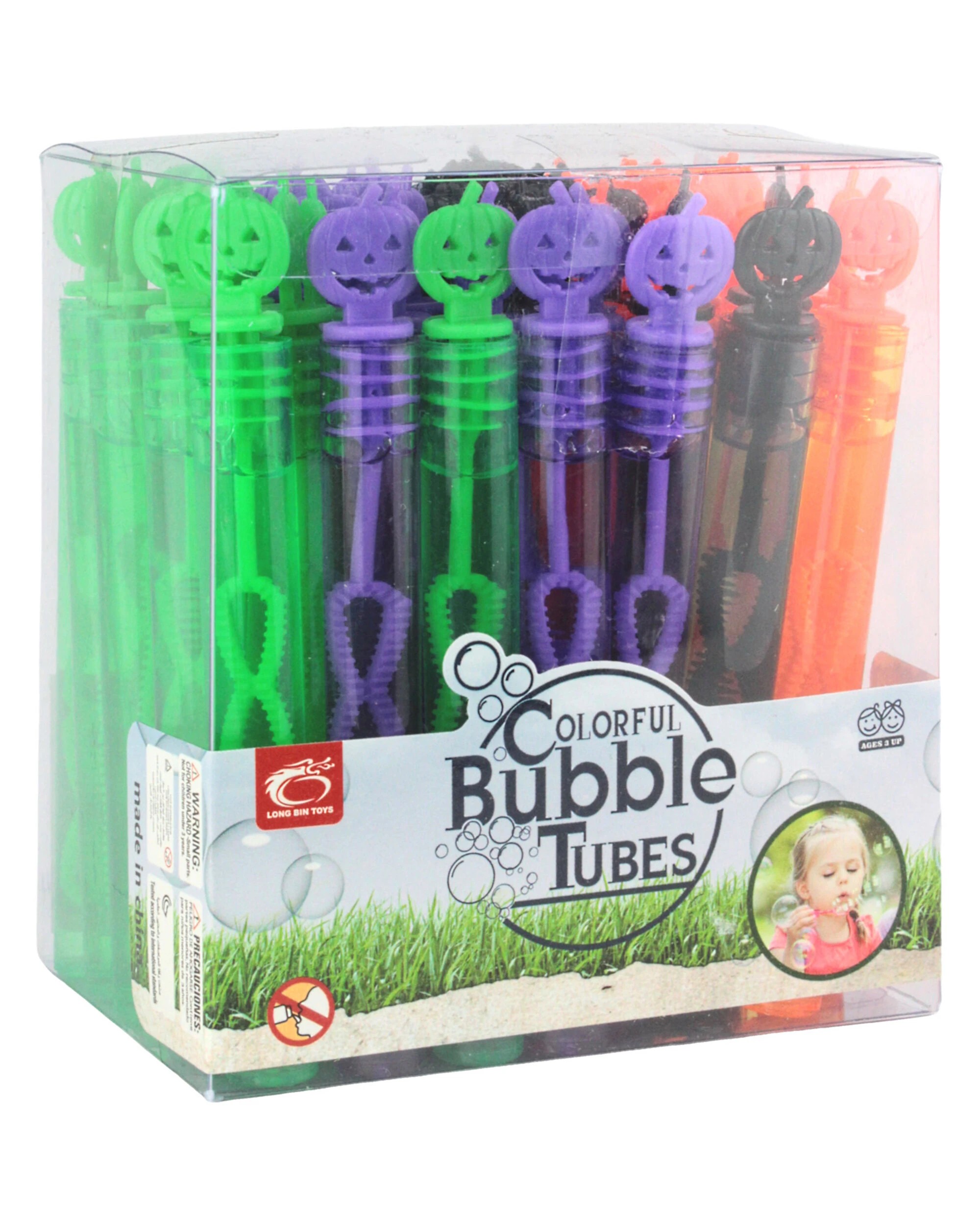 4 Partyrama Box of 48 Halloween Mini Bubble Wands, 4 of 4