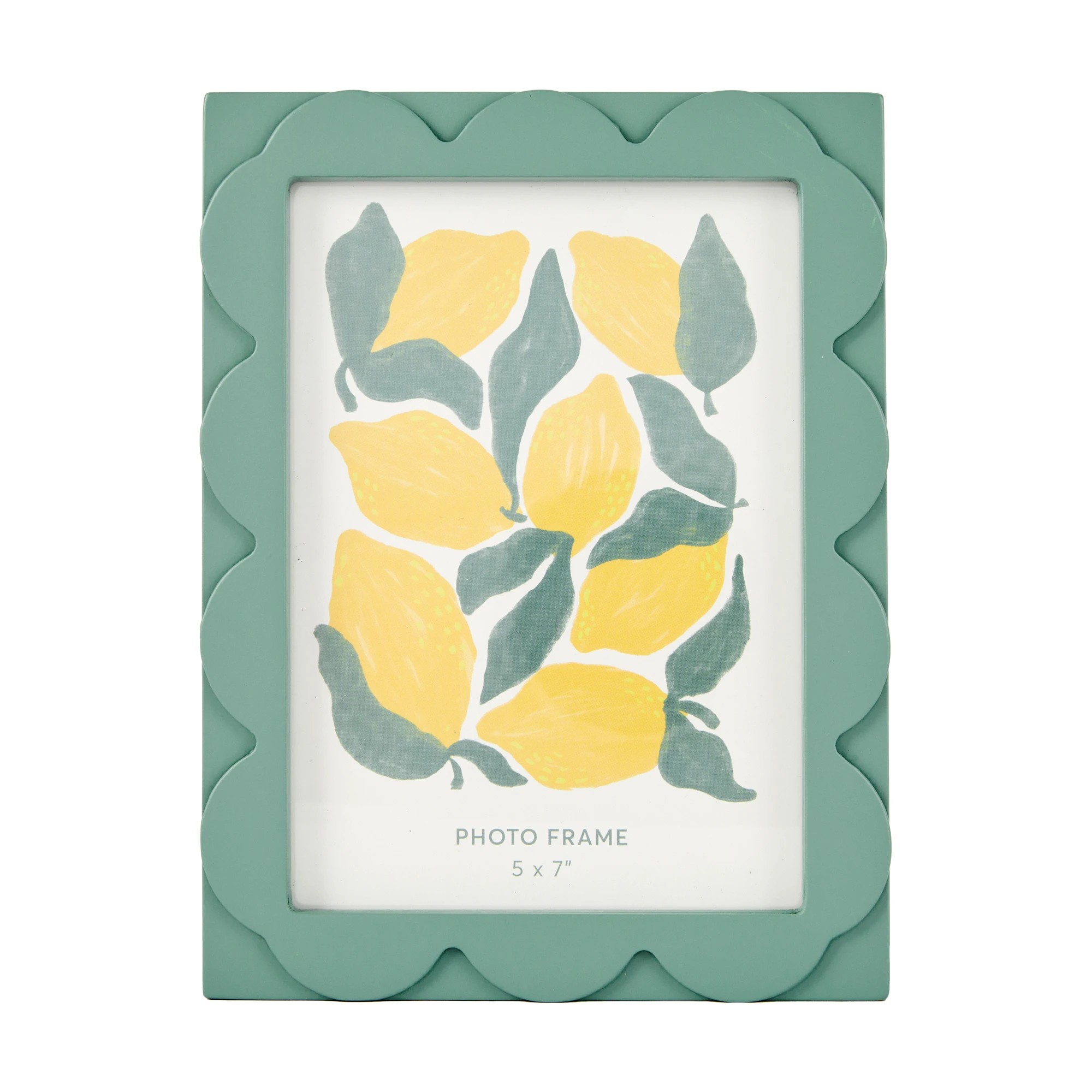 1 Frame Scallop 7in. x 5in. - Green, 1 of 6