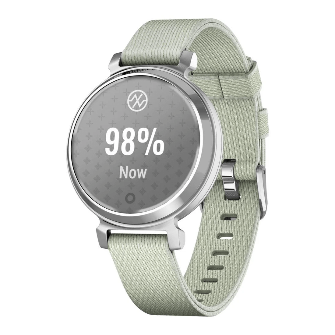2 Garmin Lily 2 Smartwatch Silver Grey Fabric Band, 2 of 6