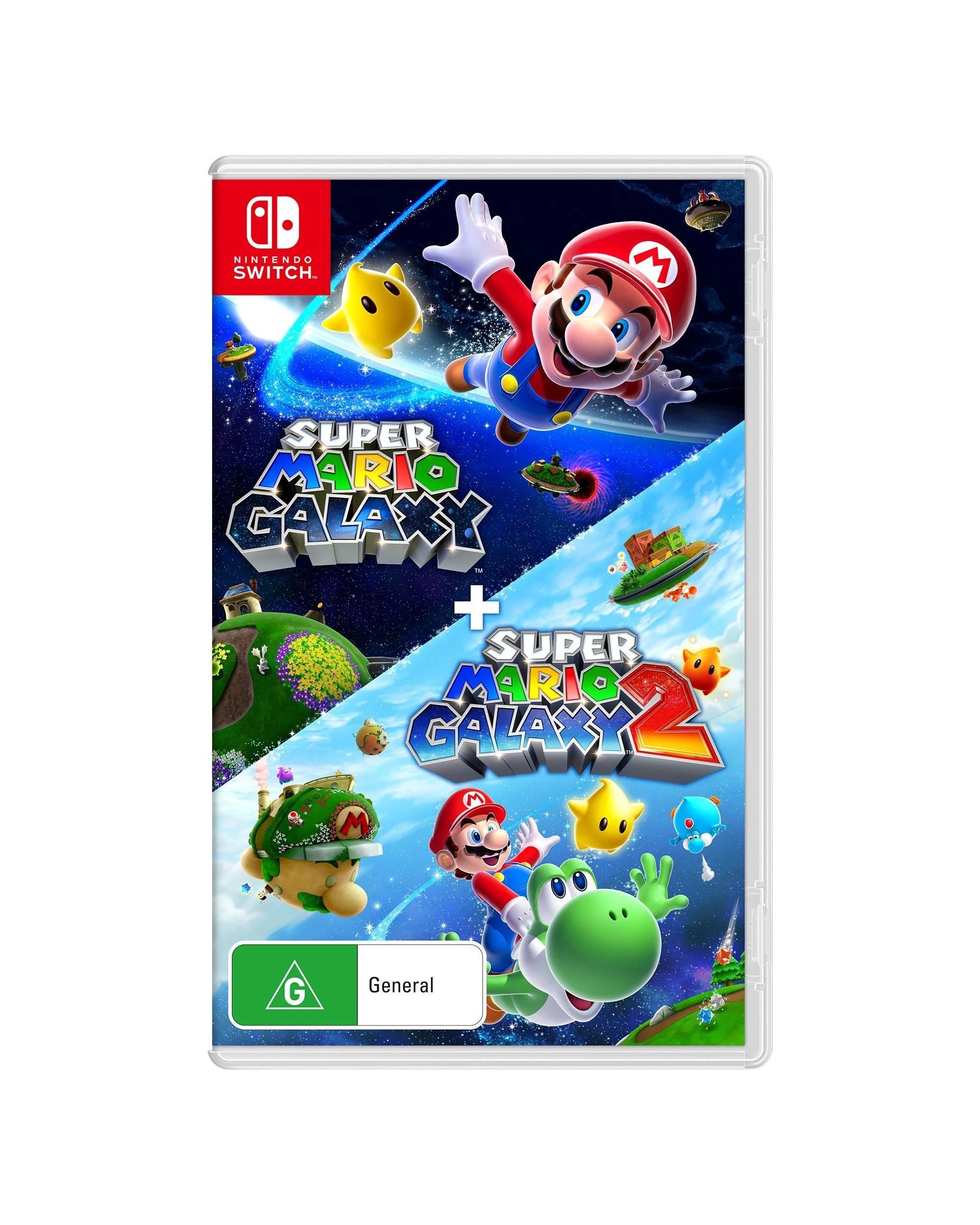 1 Super Mario Galaxy + Super Mario Galaxy 2 - Switch, 1 of 7