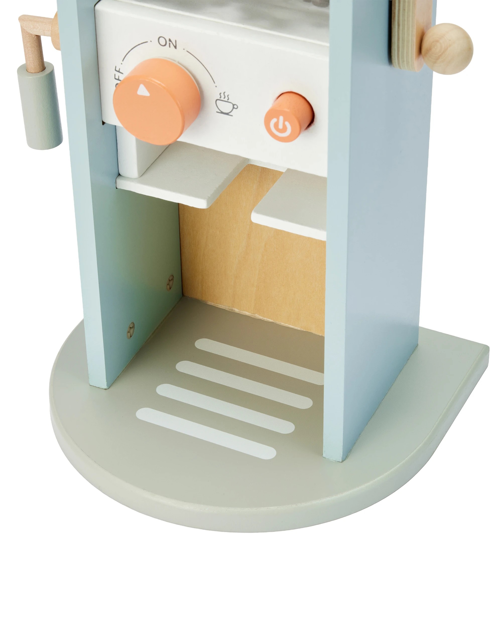 8 4 Piece Wooden Coffee Machine Toy, 8 of 10