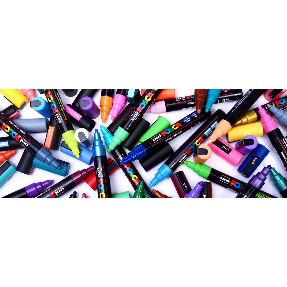 4 POSCA PC 5M Paint Marker Aqua Green, 4 of 9