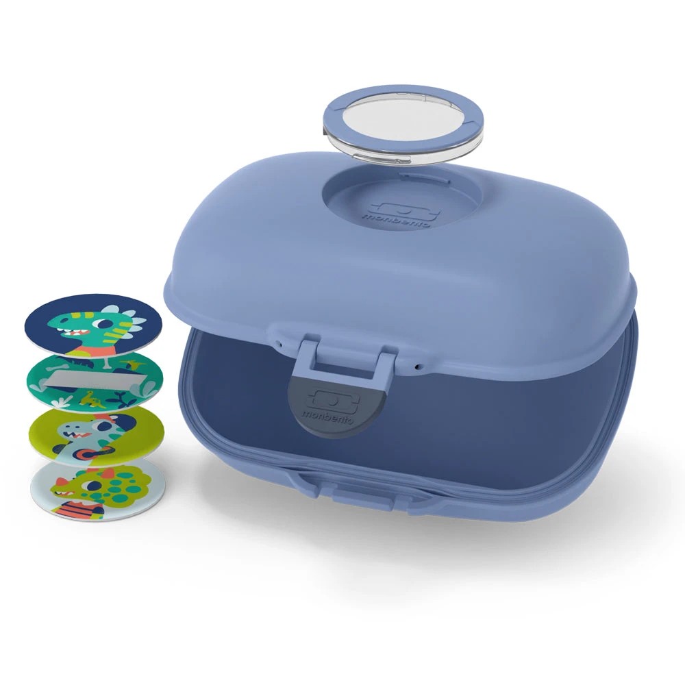3 Monbento Mb Gram Kids Snack Box - Blue, 3 of 5