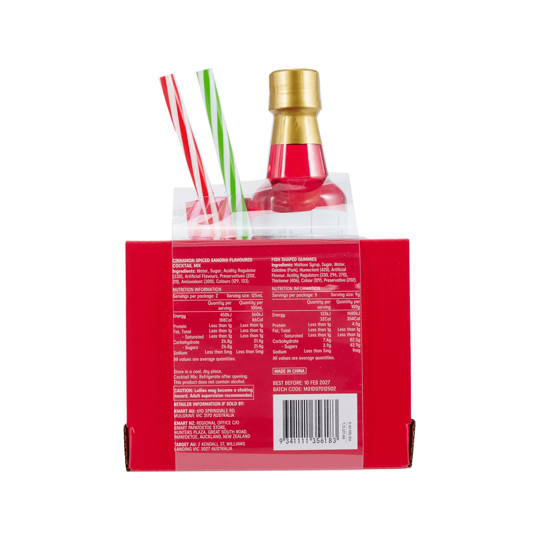 8 Fishbowl Cocktail Mixer Gift Set, 8 of 8