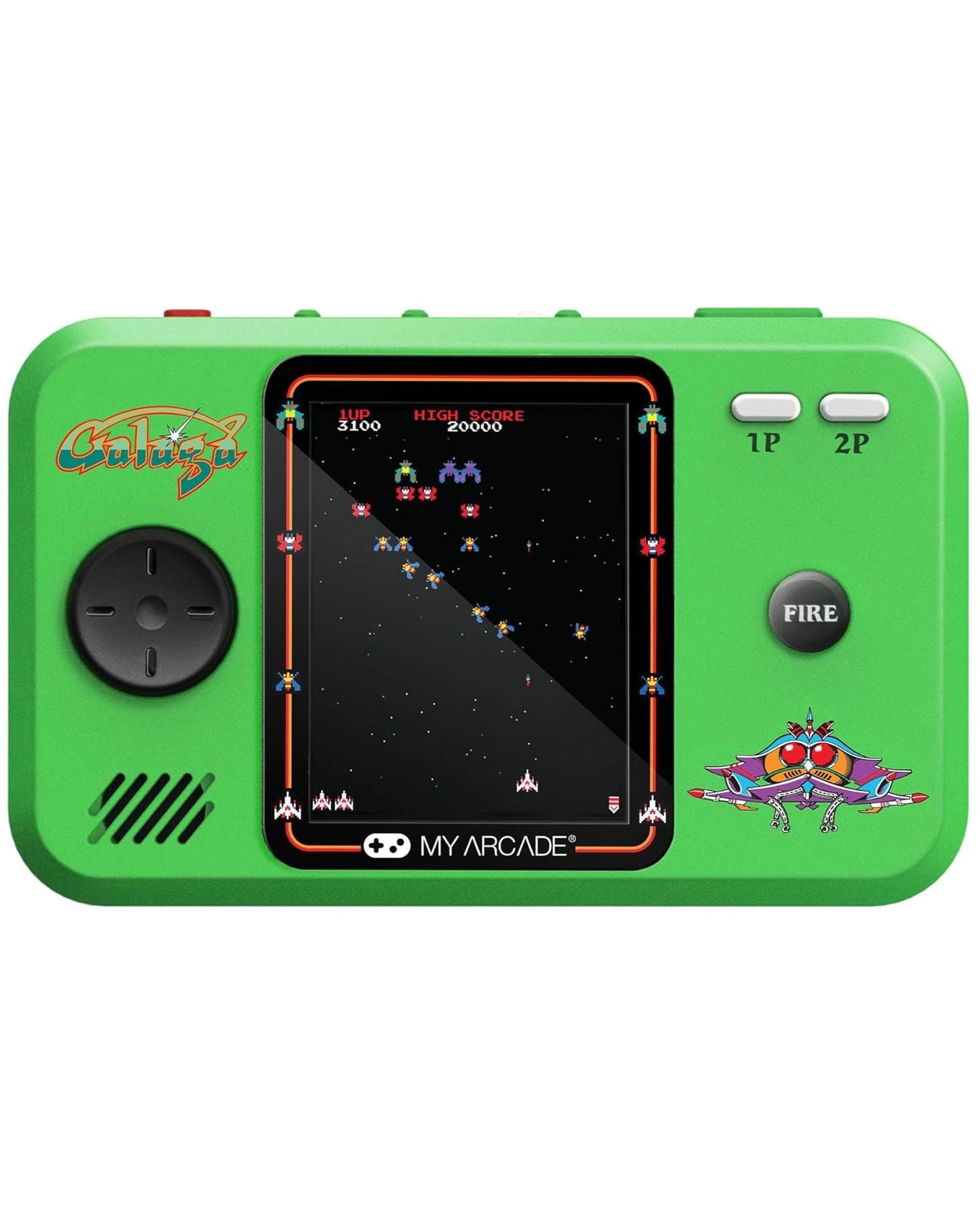 2 My Arcade Galaga Pocket Player Pro + Travel Case, 2 of 8