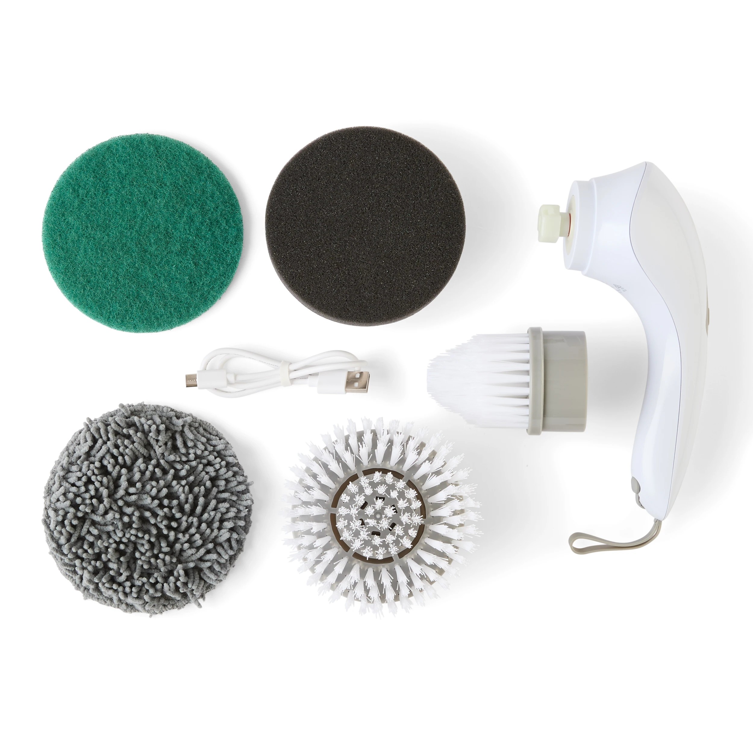 10 Multipurpose Scrubber - White and Grey, 10 of 10