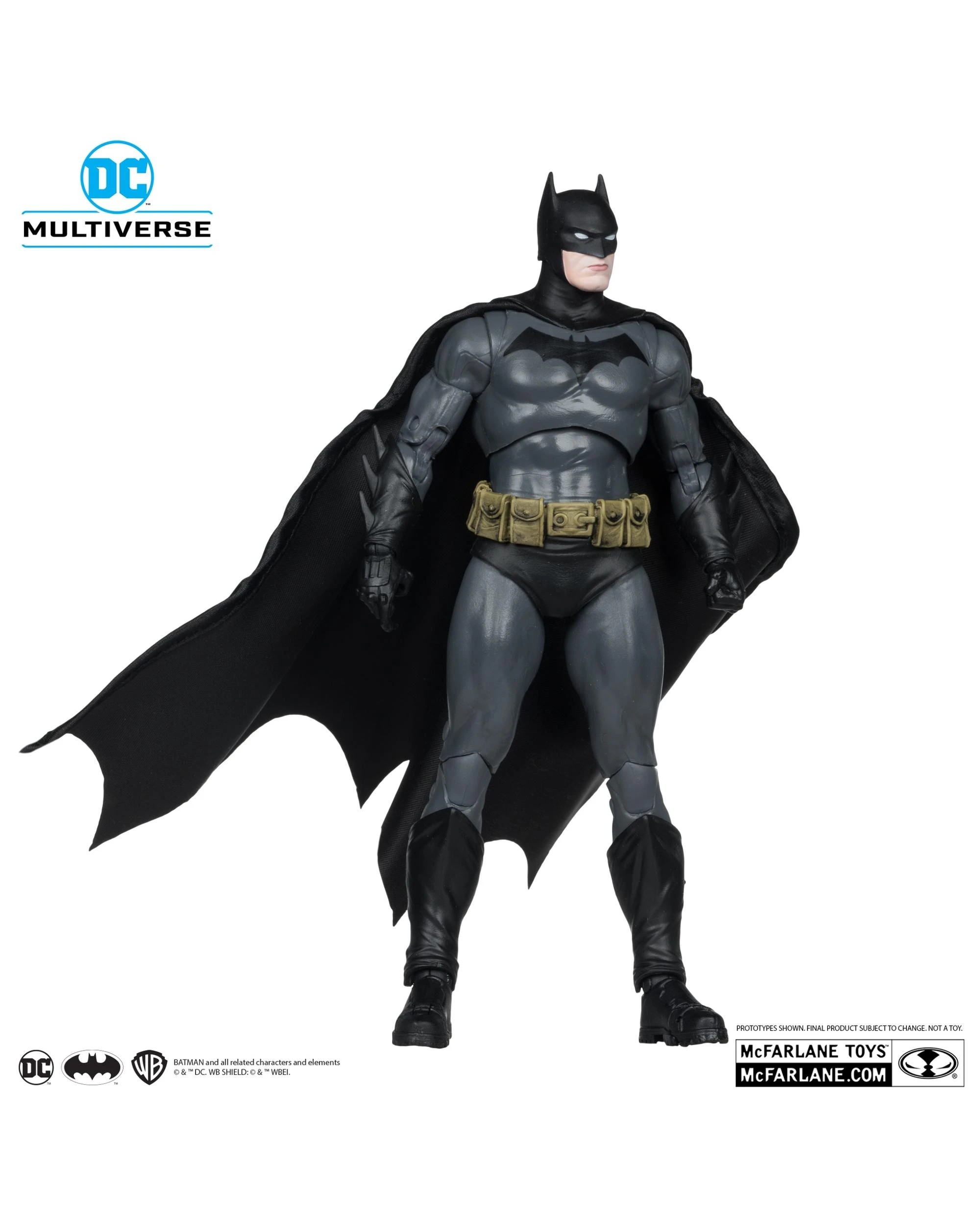 3 DC Multiverse Gold Label Batman Year One Part Four Batman 7 inch Figure, 3 of 9