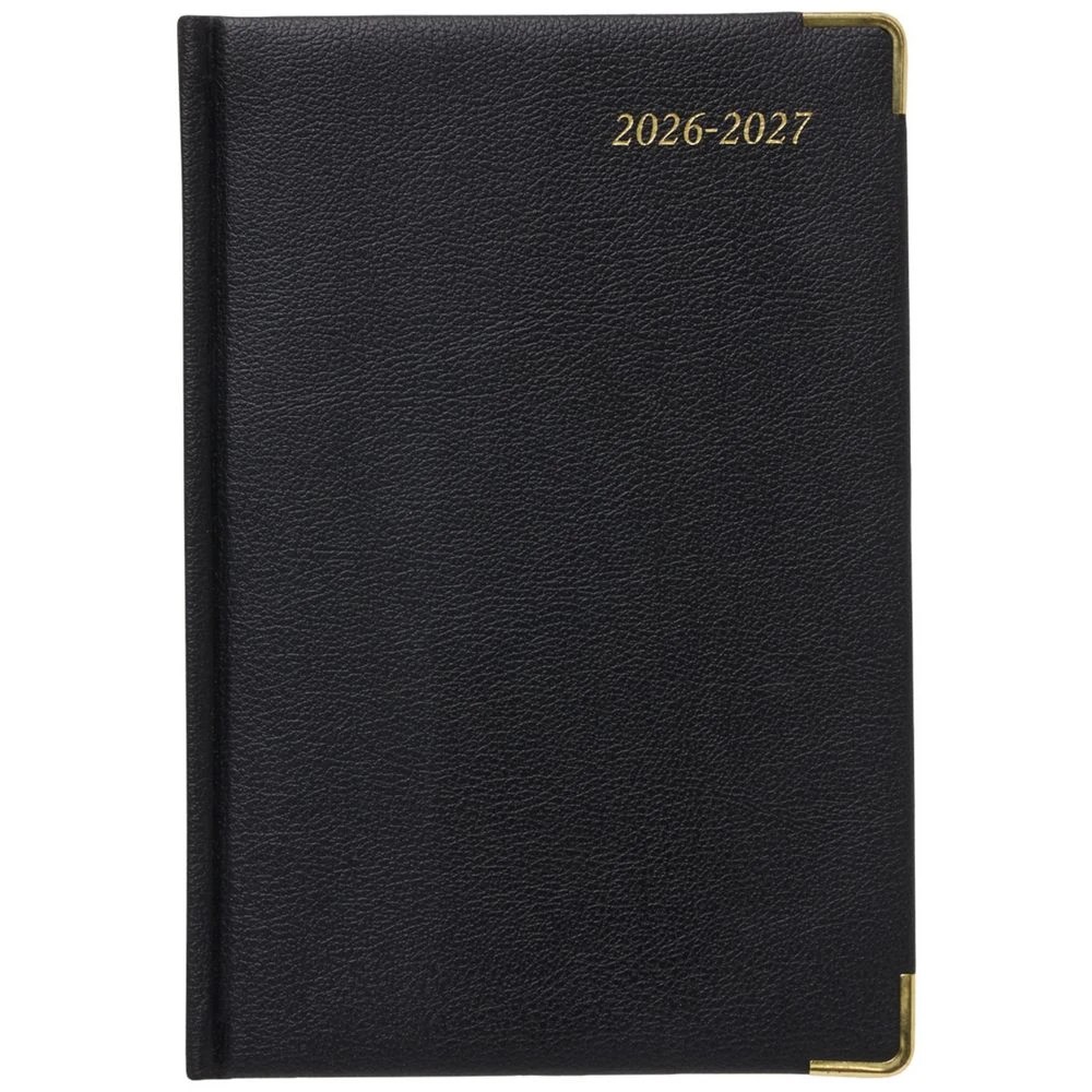 2 J.Burrows A5 Week to View Elite FY26/27 Diary Black, 2 of 6