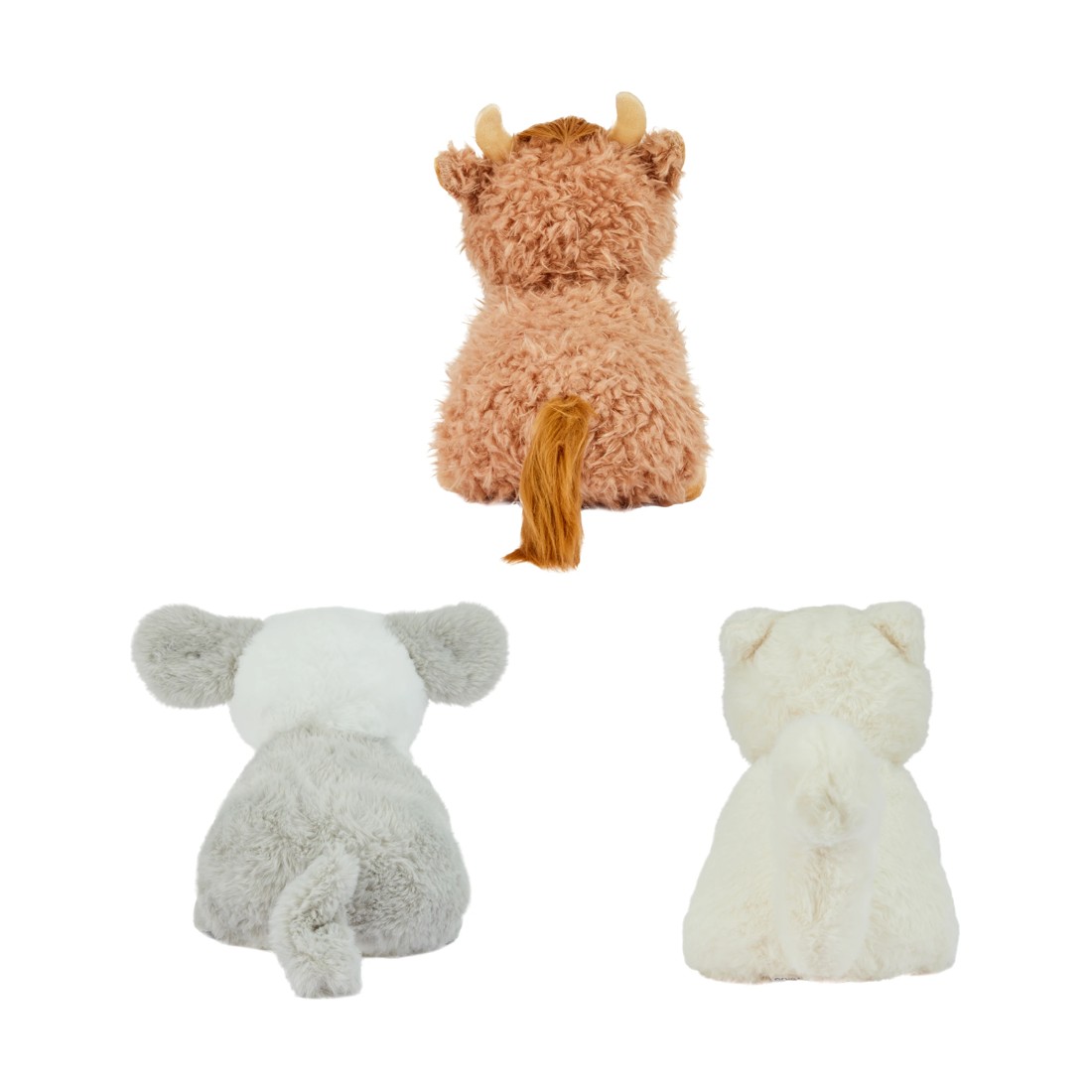 2 Long Hair Animal Plush Toy - Assorted, 2 of 2