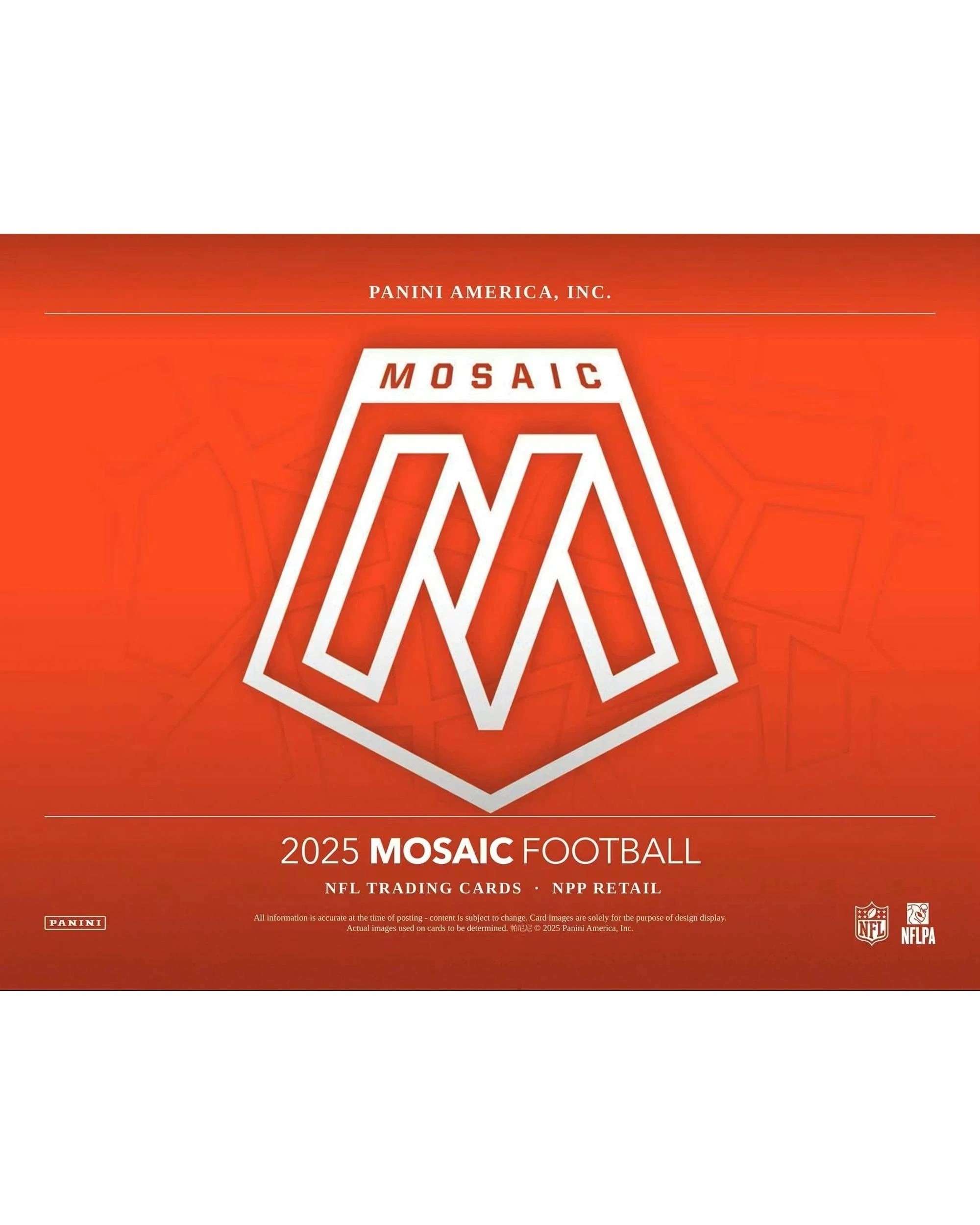 2 Panini NFL 2025 Mosaic Football Fat Pack, 2 of 10