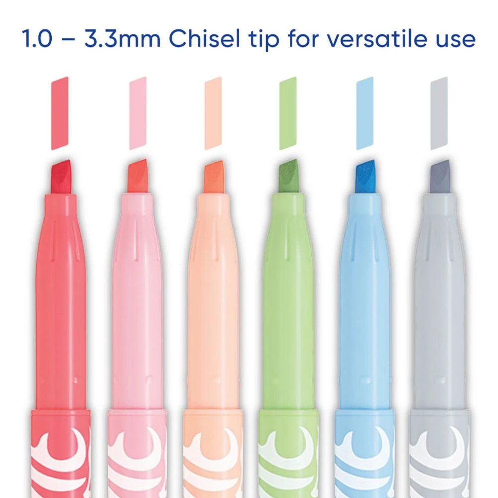 3 PILOT FriXion Light Natural Erasable Highlighter Assorted 6Pk, 3 of 5