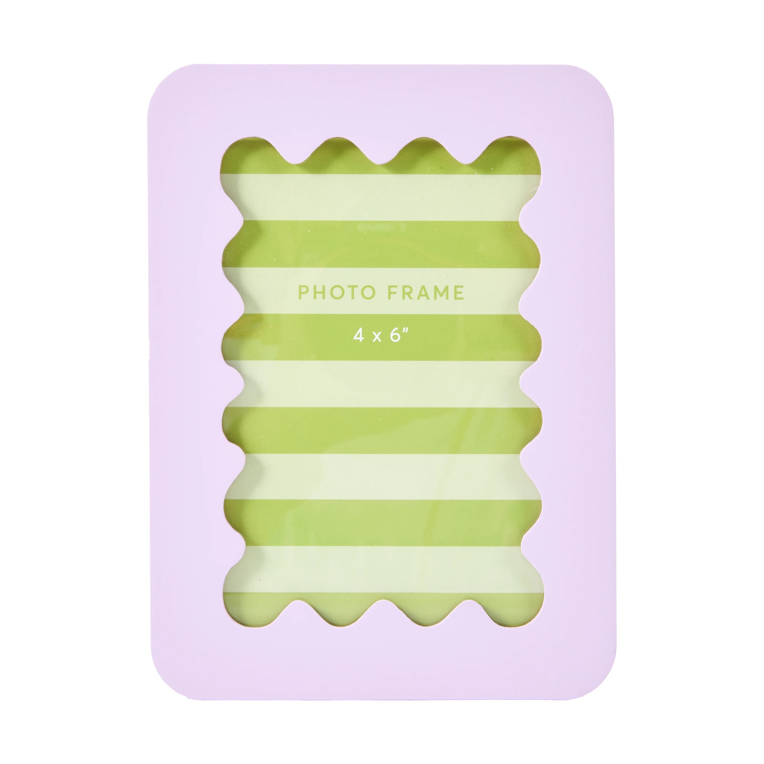 1 Cut Out Photo Frame 4in. x 6in. - Lilac, 1 of 4