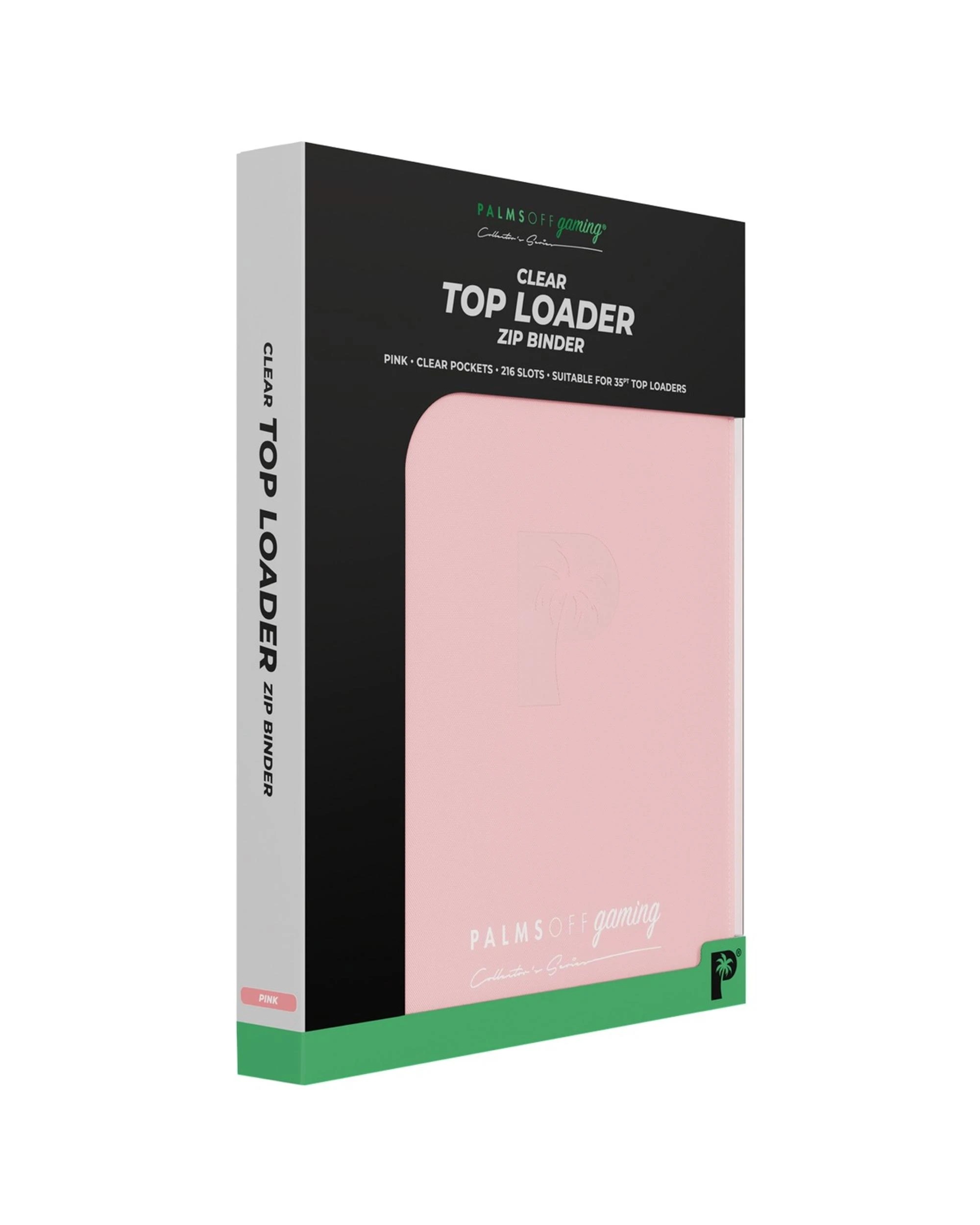 8 Palms Off Gaming Collector's Series 9 Pocket Top Loader 216 Capacity Zip Binder - Pink, 8 of 8