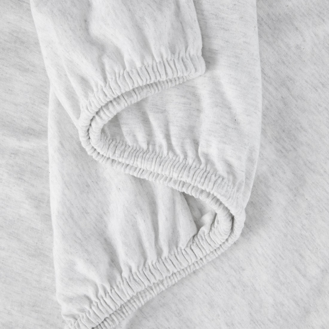 5 2 Pack Jersey Fitted Cotton Cot Sheets - Grey, 5 of 6